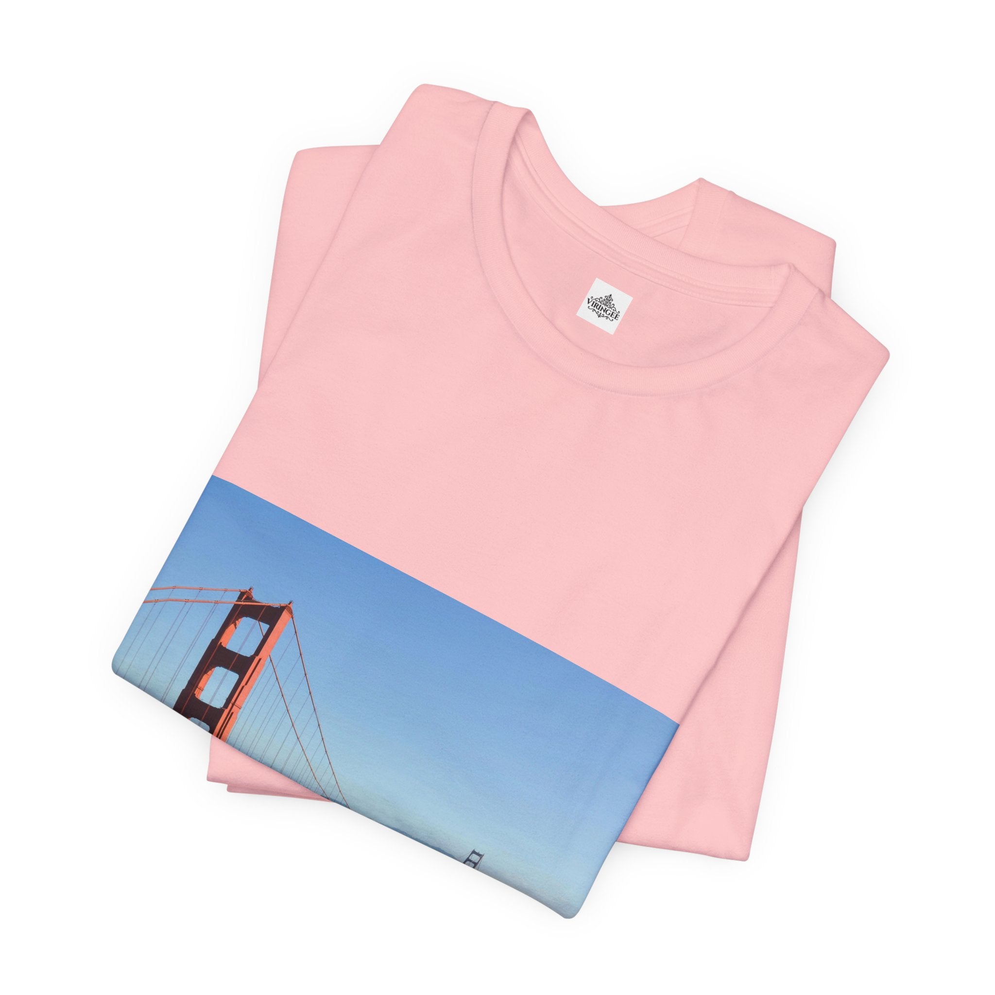 Viringee California Golden Gate Bridge Graphic T-shirt