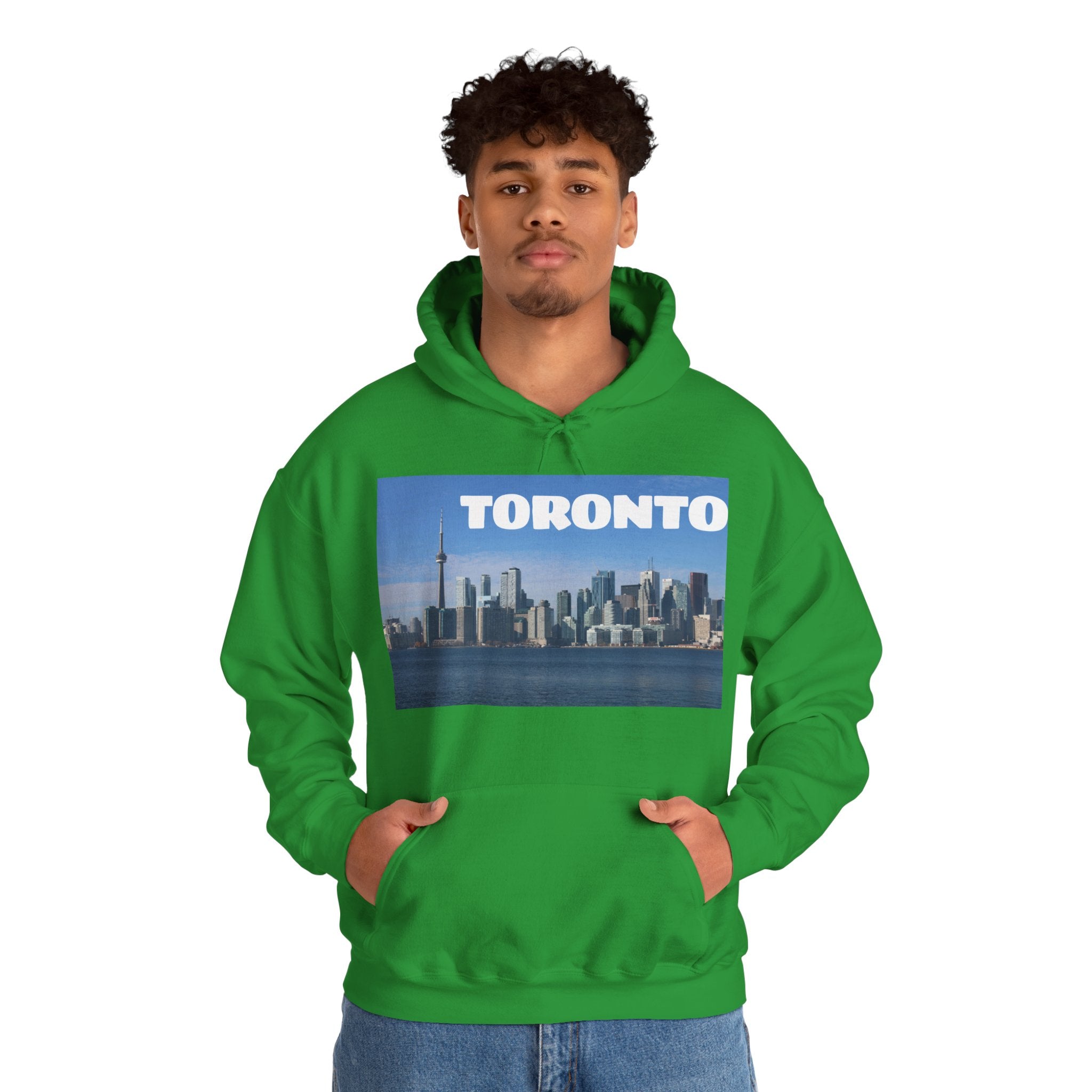 Viringee Toronto Skyline Unisex Hoodie