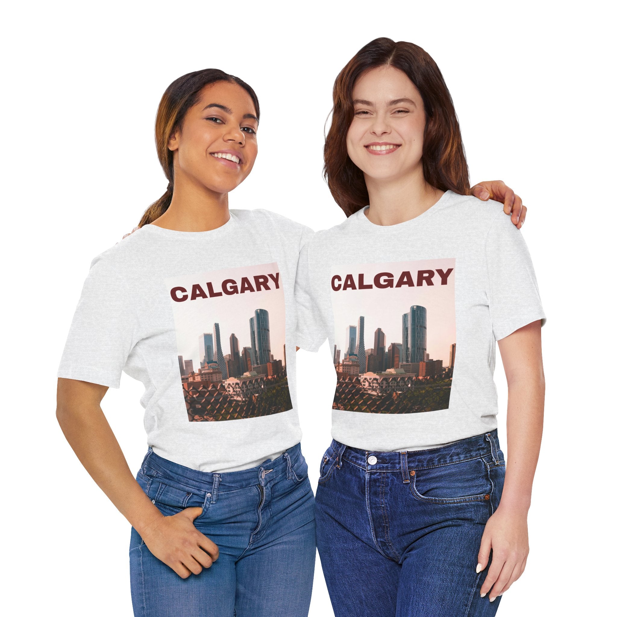 Viringee Calgary Skyline Unisex Tee