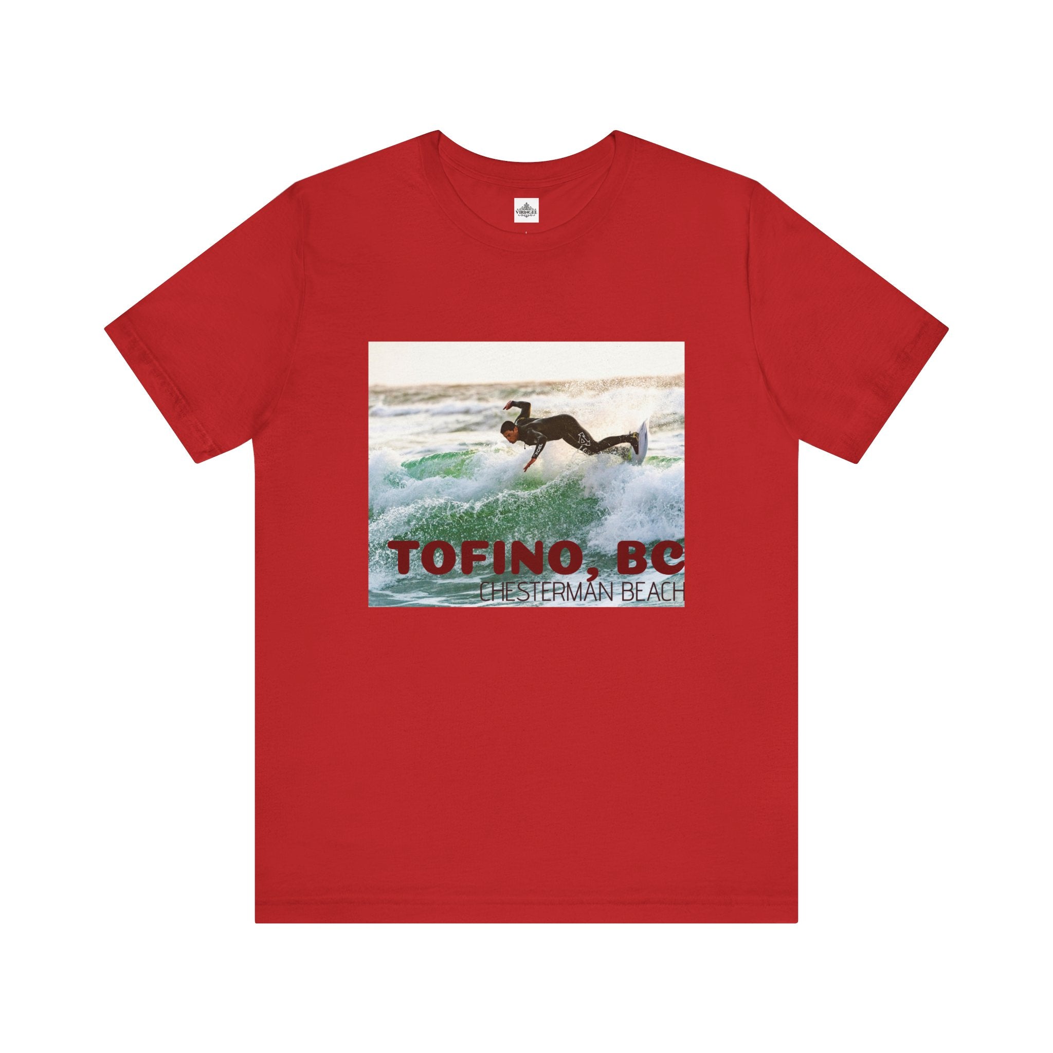 Viringee Tofino Chesterman Beach Surfing Graphic Tee