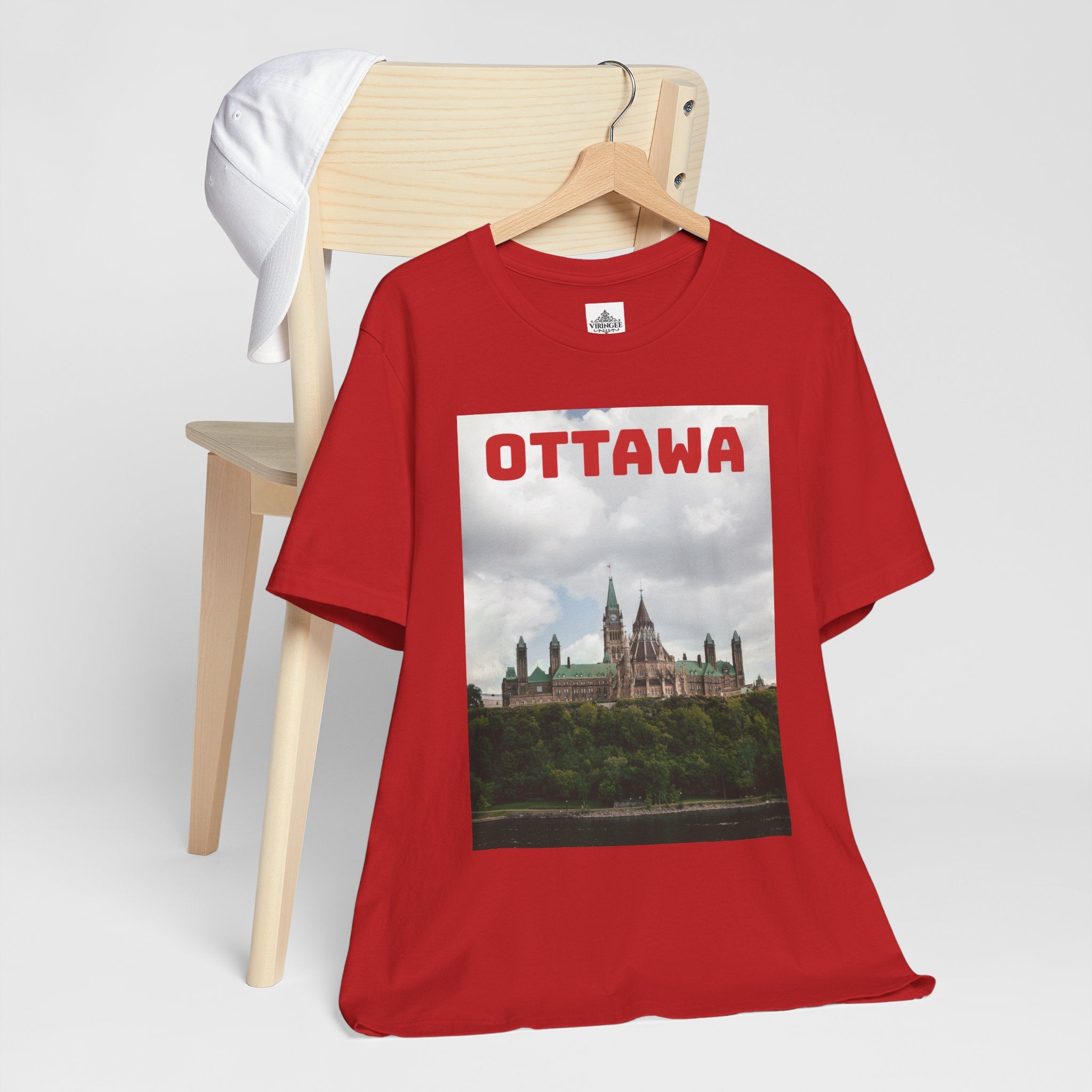 Viringee Ottawa graphic T-shirt, unisex short sleeve
