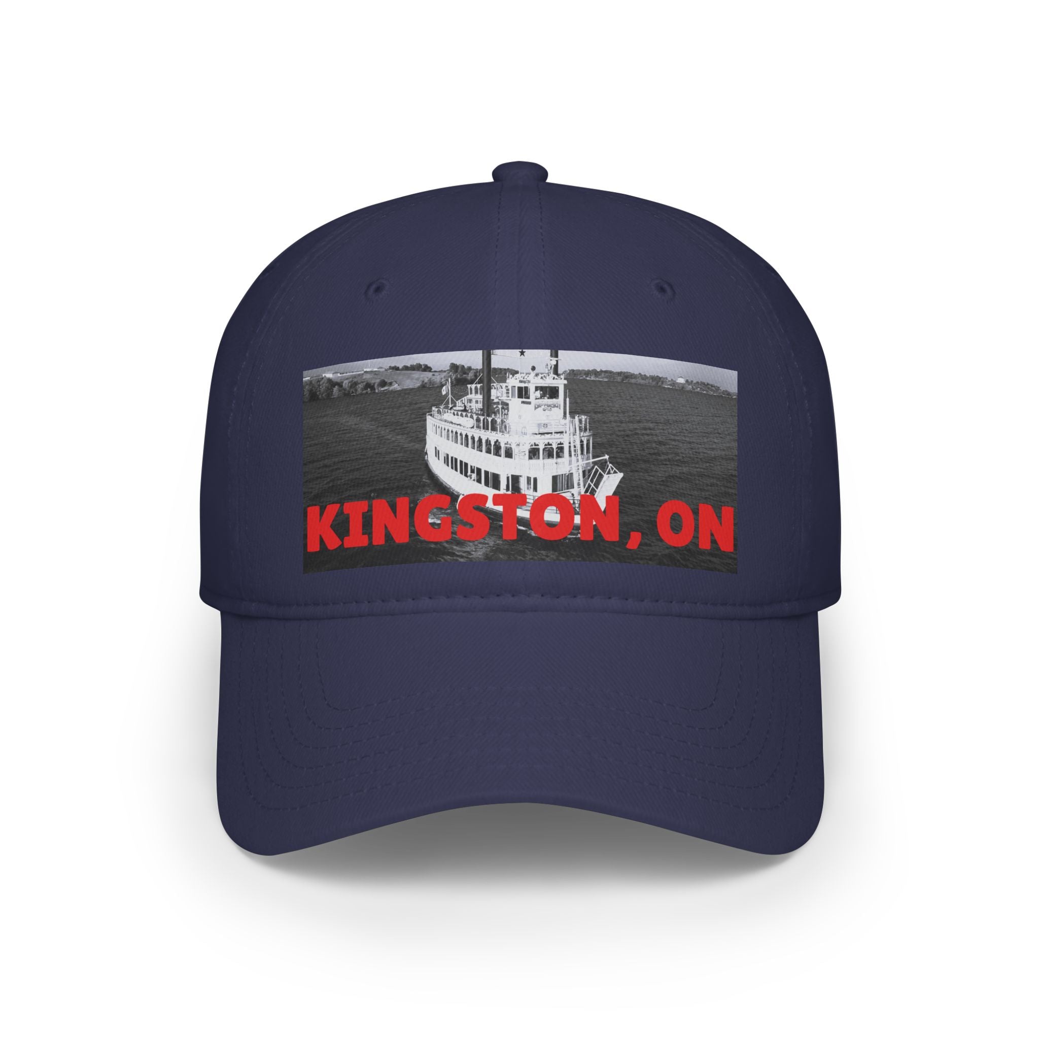 Adjustable Kingston ON low profile cap with printed graphic
