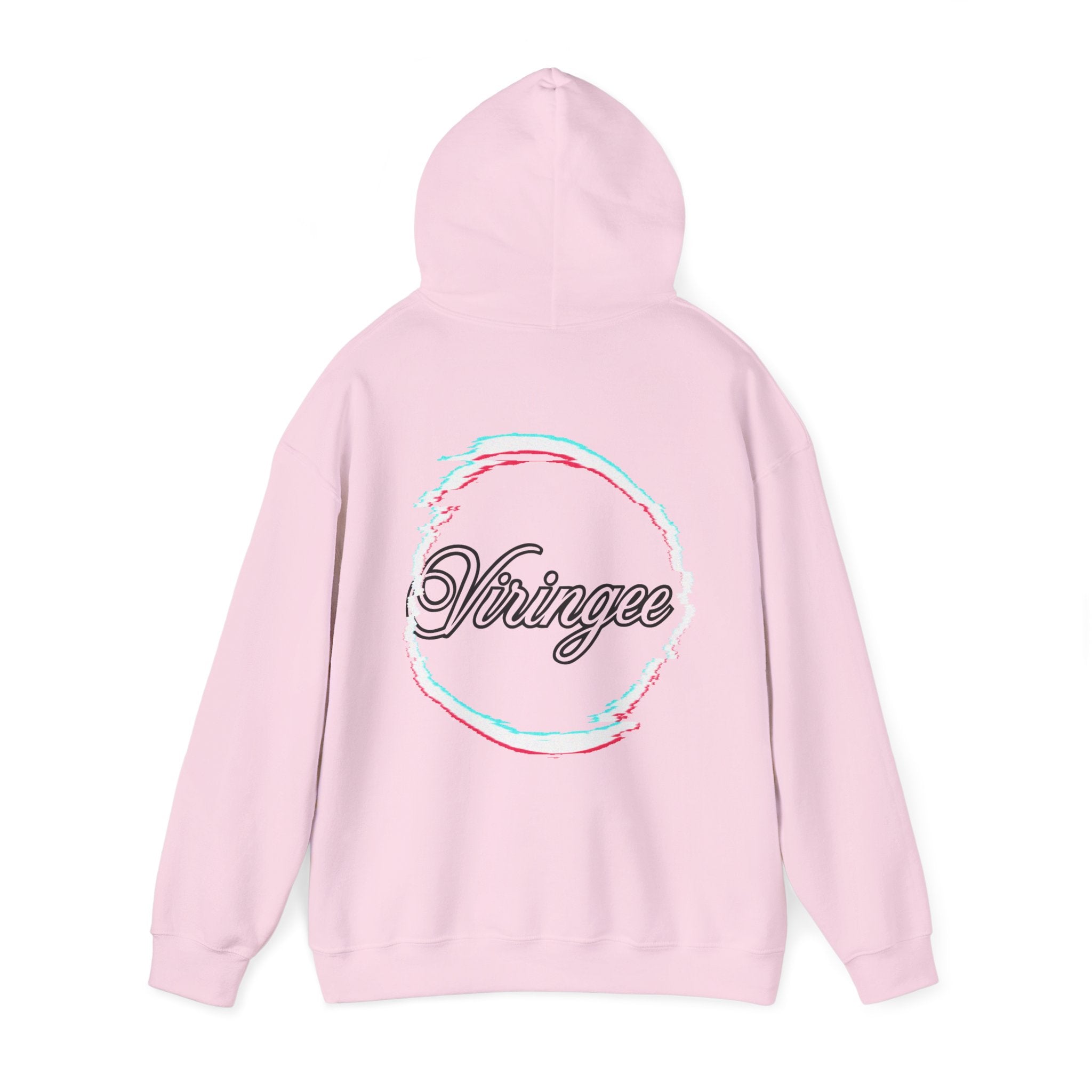 Viringee Analog Back Script Hoodie