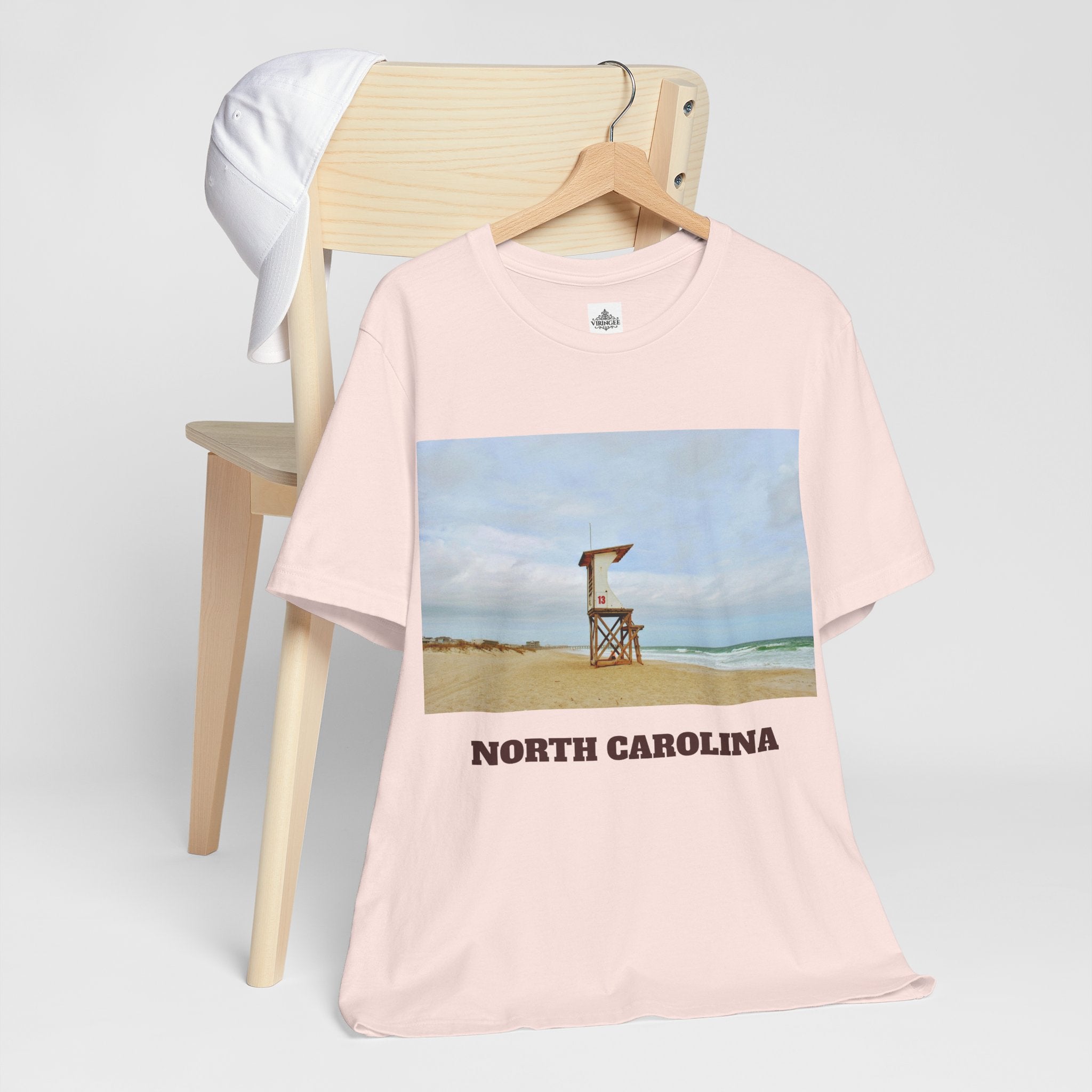 Viringee North Carolina Beach Life Unisex T-Shirt