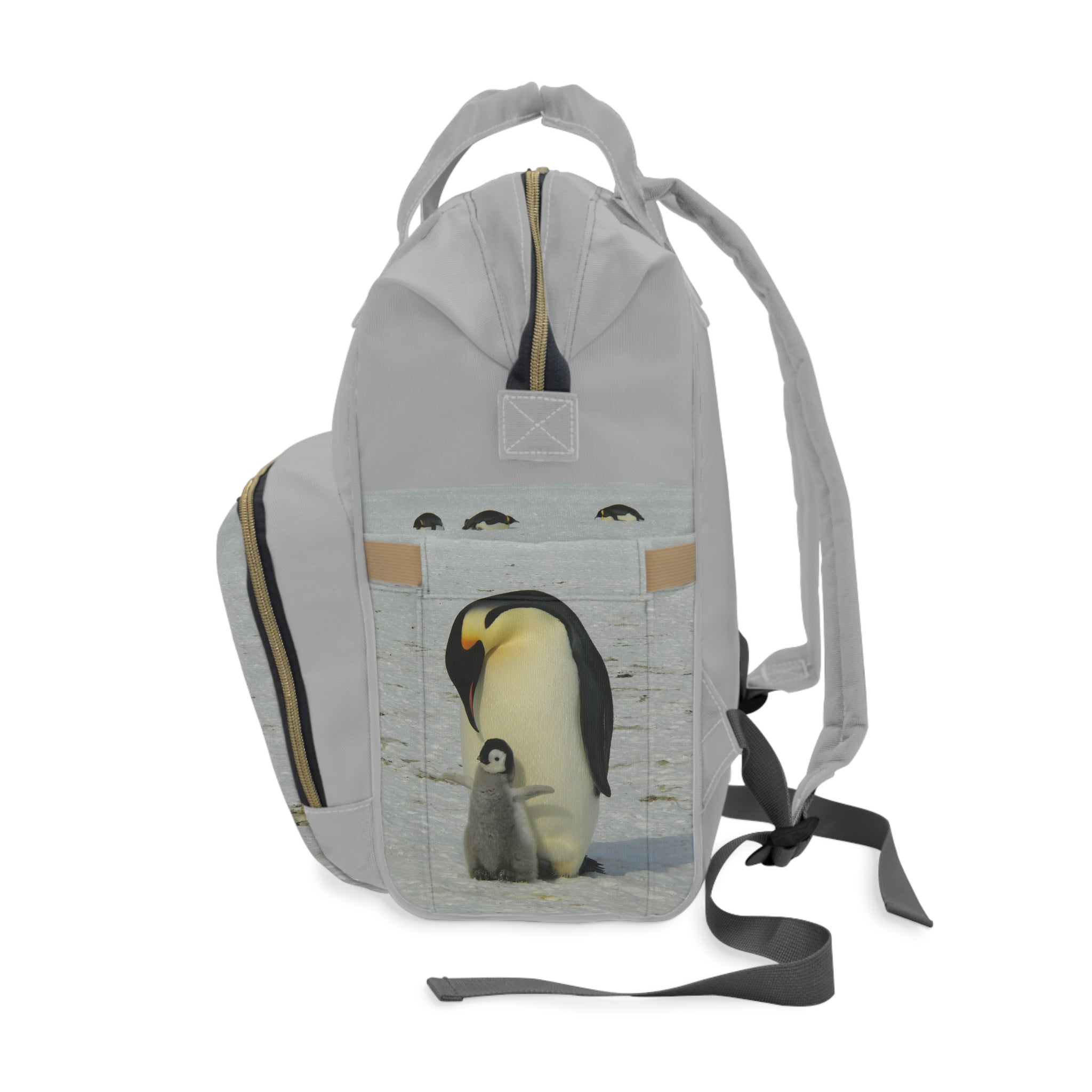 Viringee Penguin-Themed New Parent Backpack