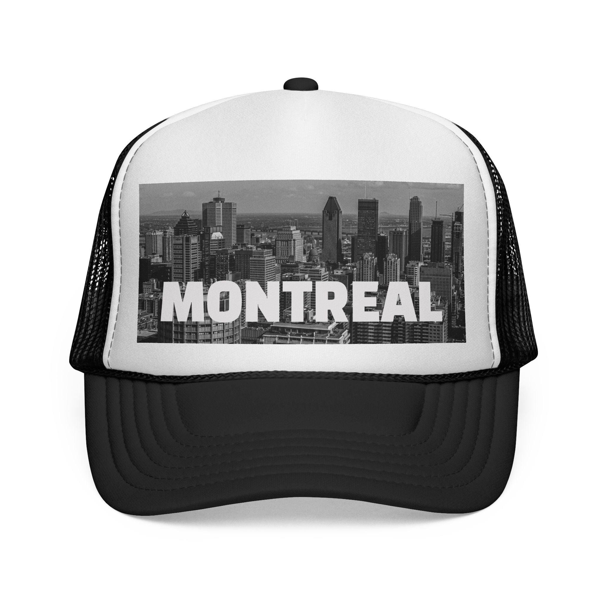 Unisex Montreal trucker cap, breathable mesh back