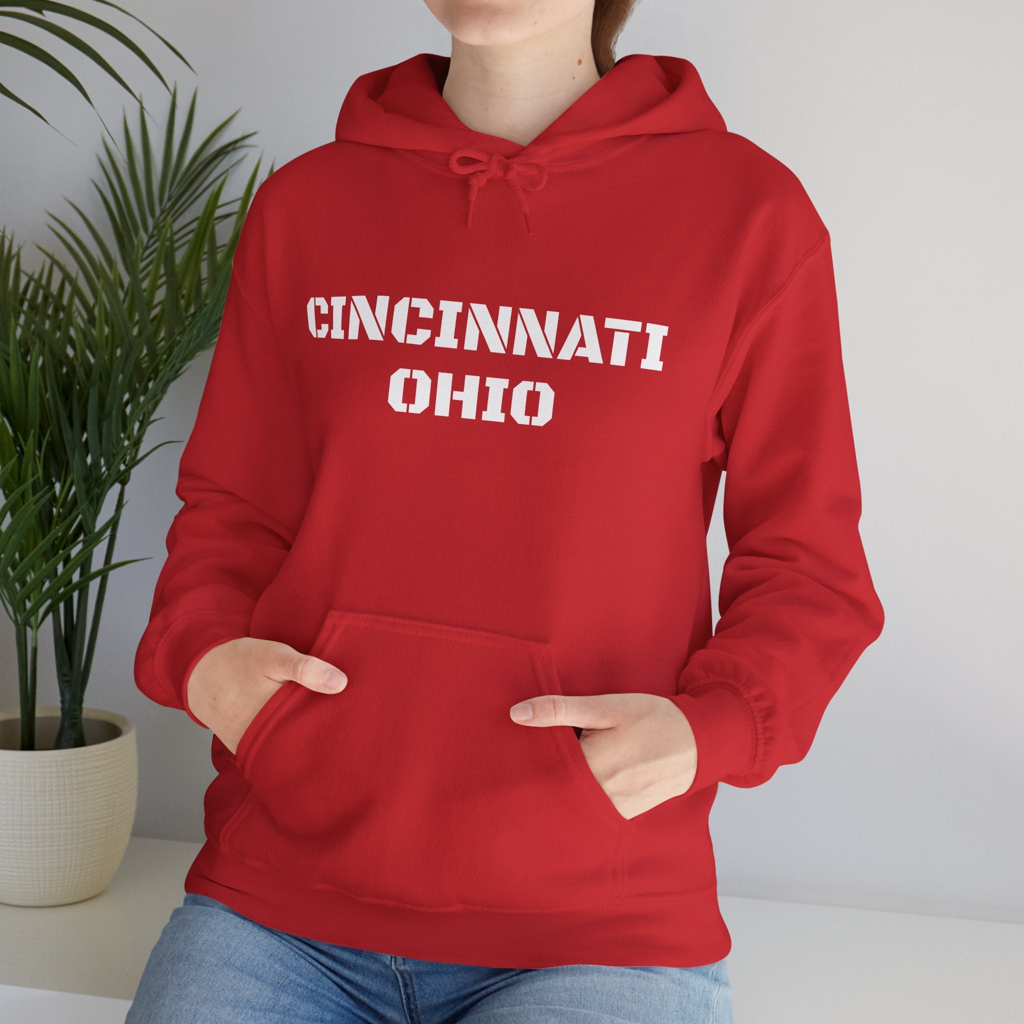 Viringee Cincinnati Ohio Unisex Hoodie