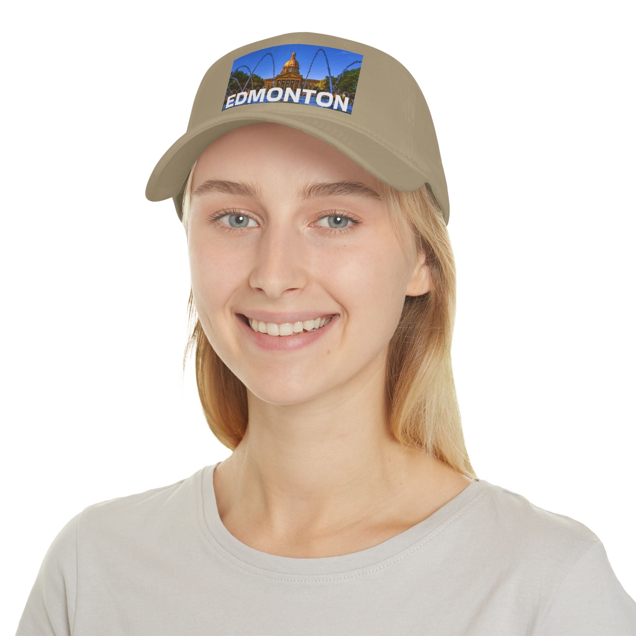Unisex Edmonton baseball cap featuring city design