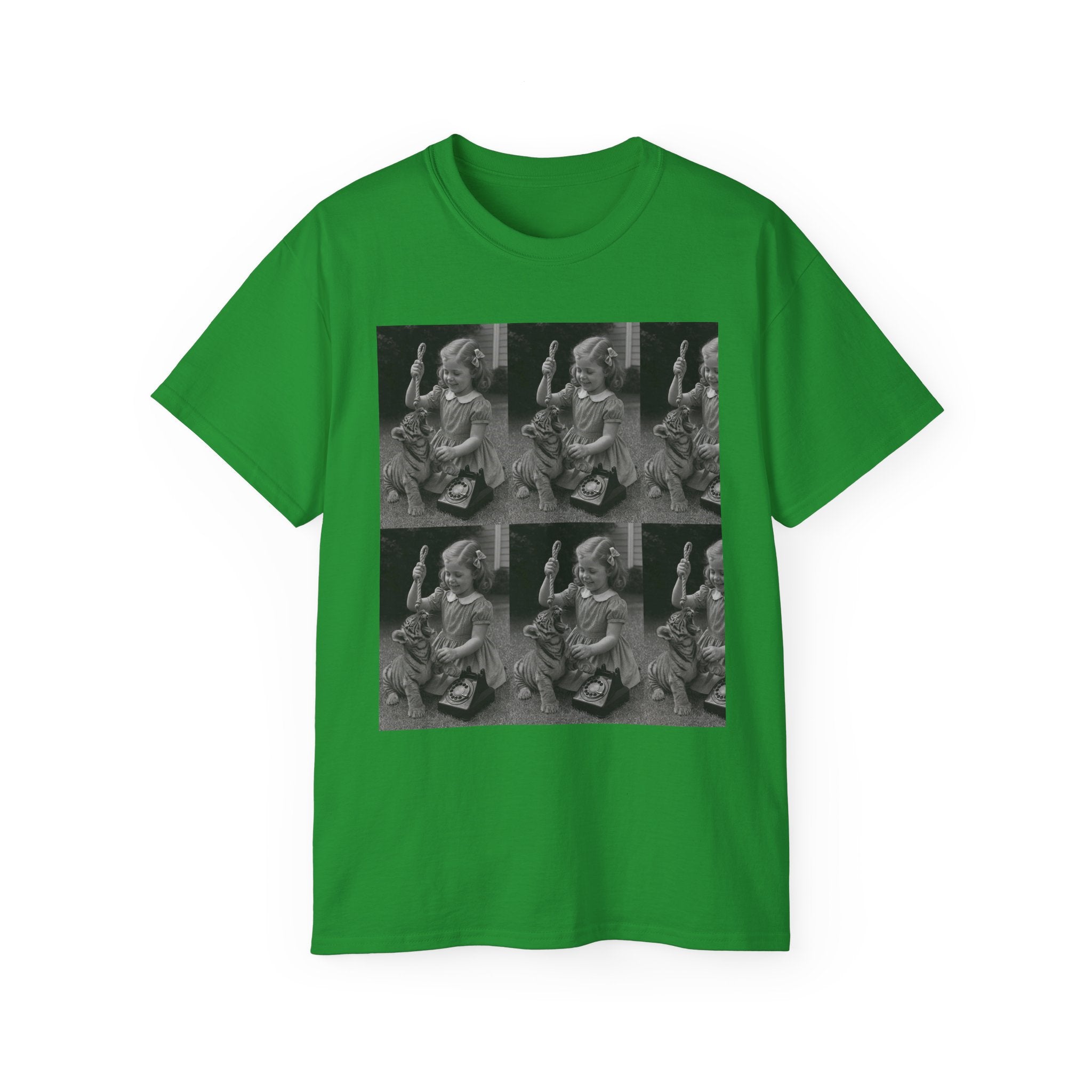 Vintage Retro Tiger Cub Women T-Shirt