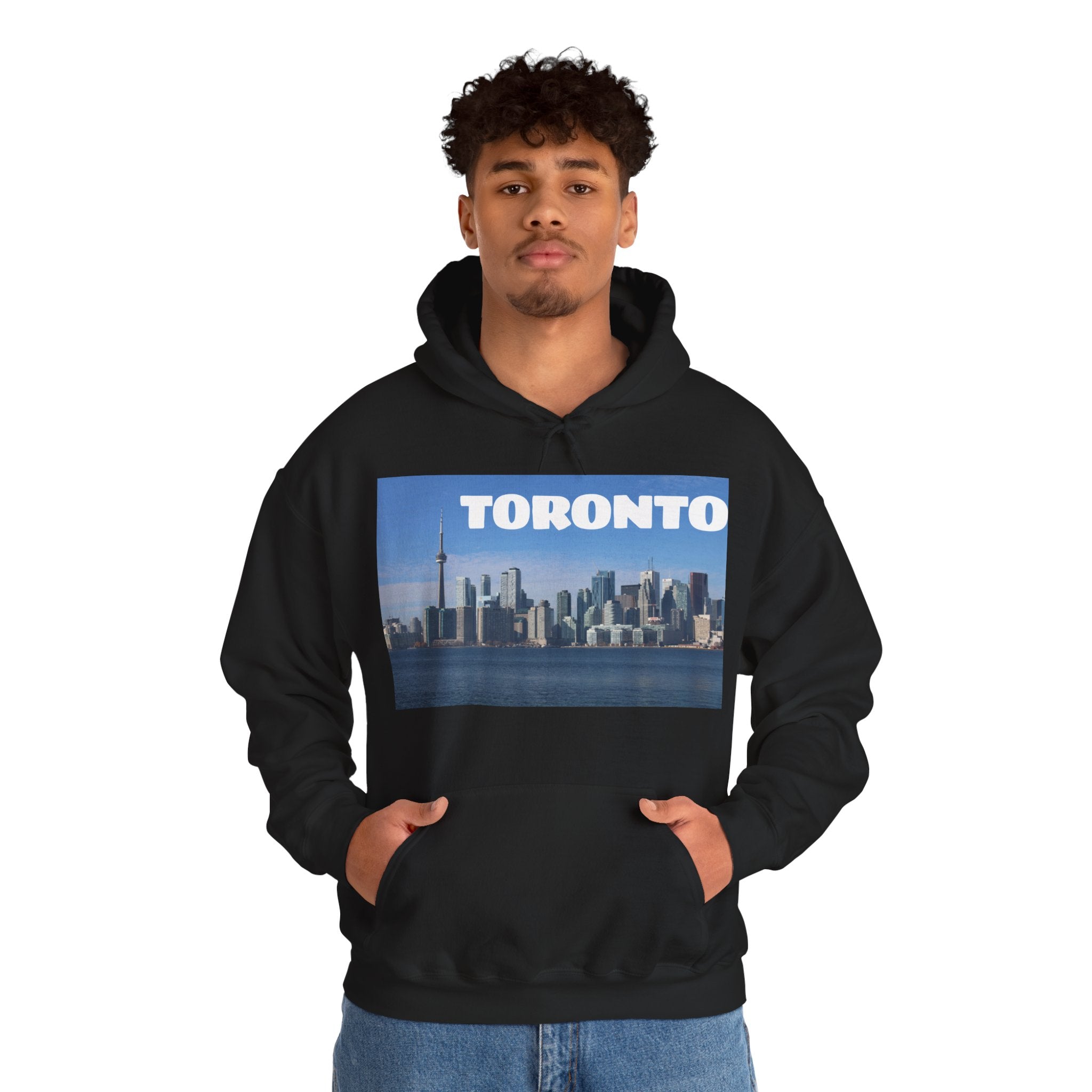 Viringee Toronto Skyline Unisex Hoodie