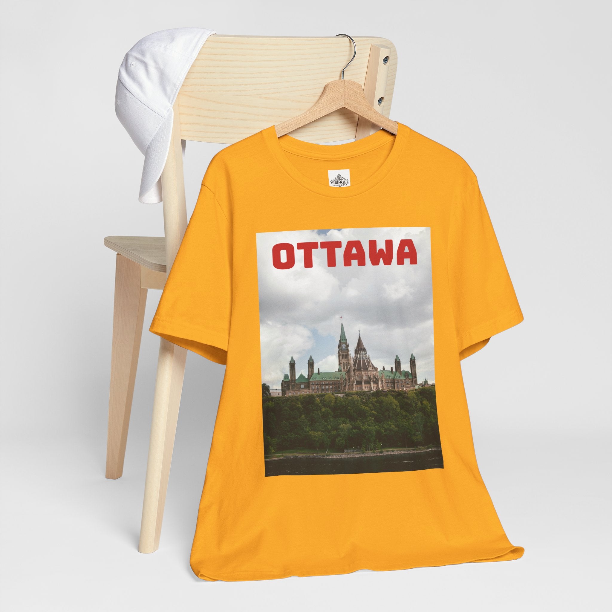 Viringee Ottawa graphic T-shirt, unisex short sleeve