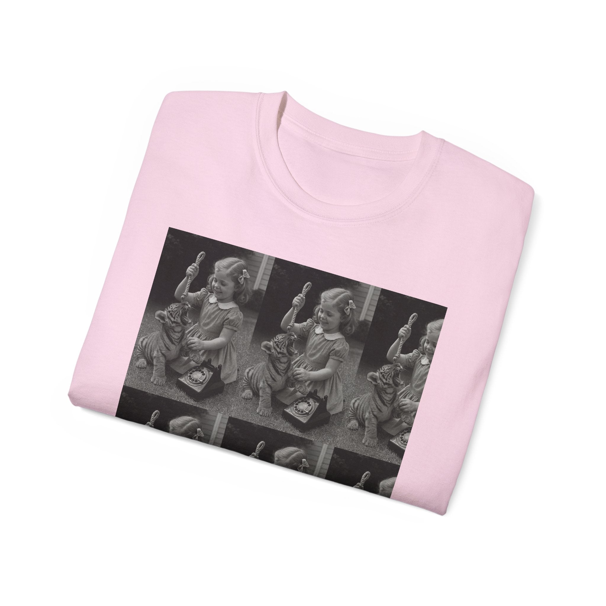 Vintage Retro Tiger Cub Women T-Shirt