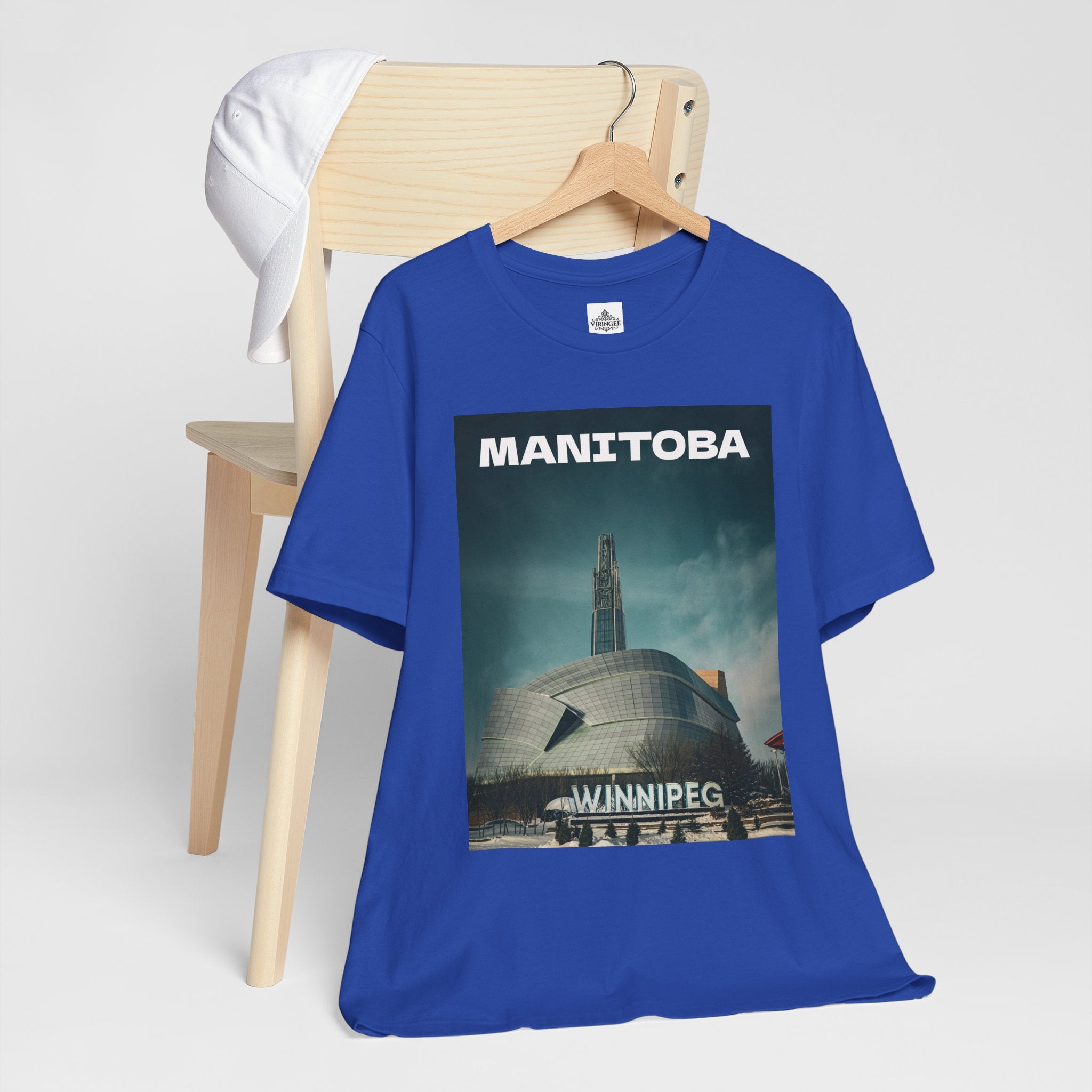 Vintage Manitoba Cityscape Graphic Tee