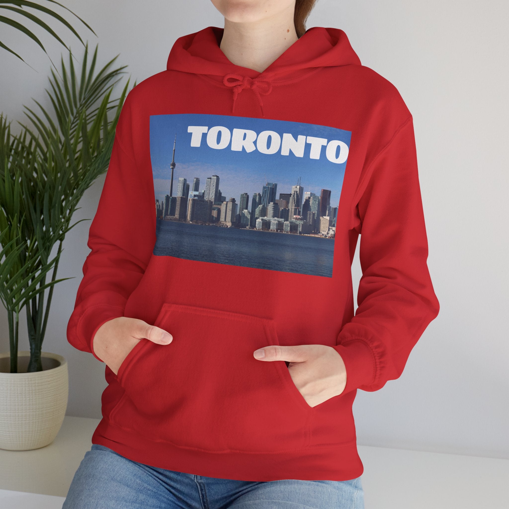Viringee Toronto Skyline Unisex Hoodie