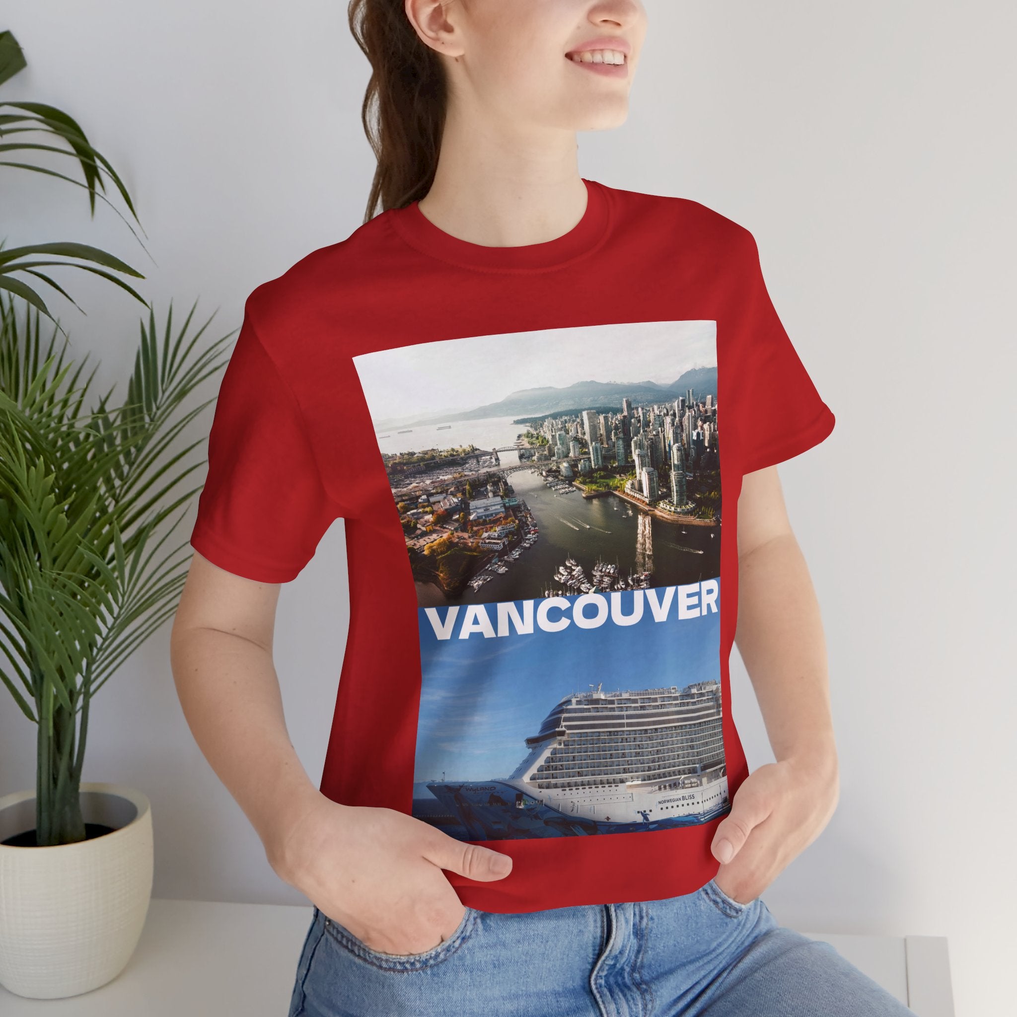 Viringee Vancouver Canvas Cityscape Tee