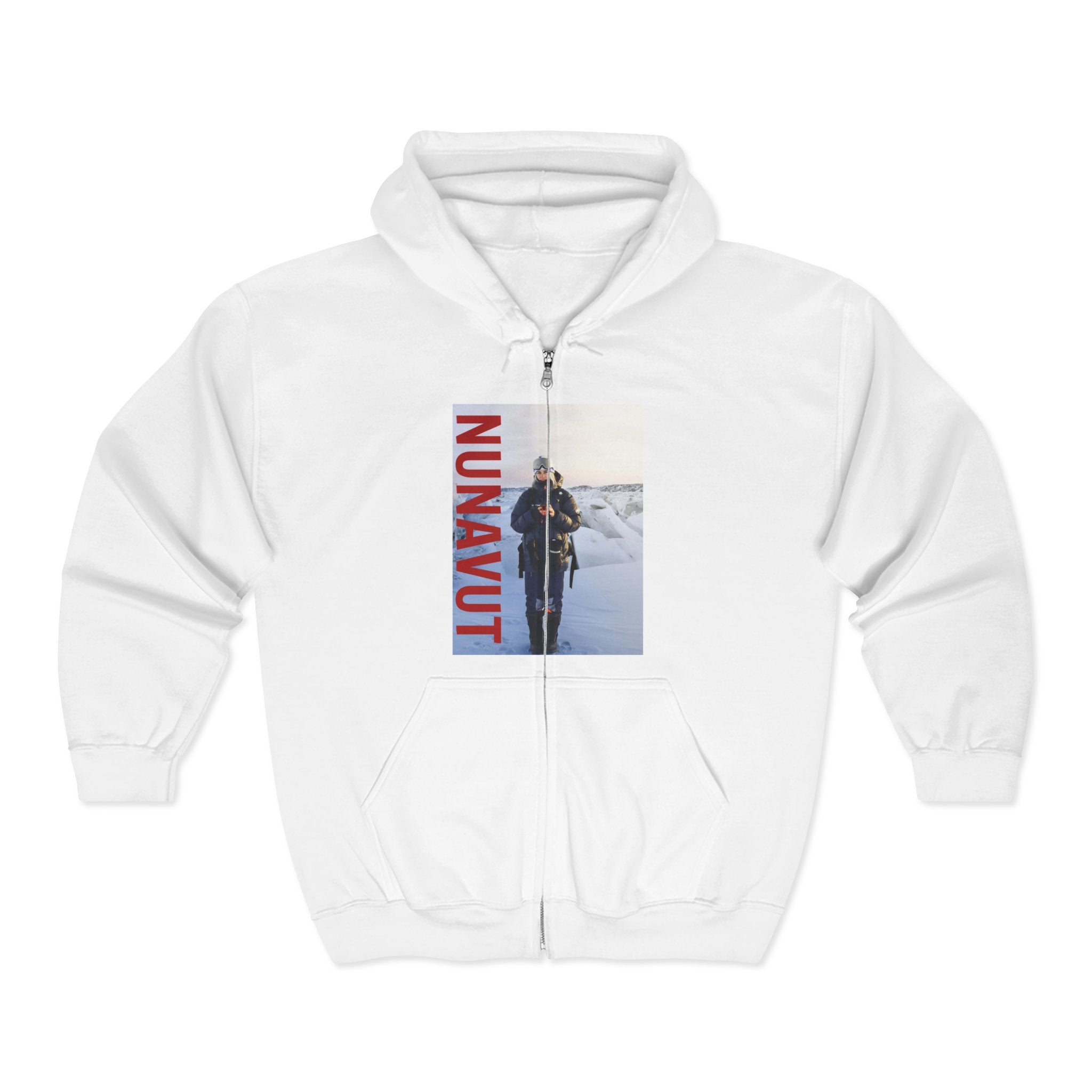 Viringee Nunavut Adventure Unisex Heavy Blend Zip Hoodie