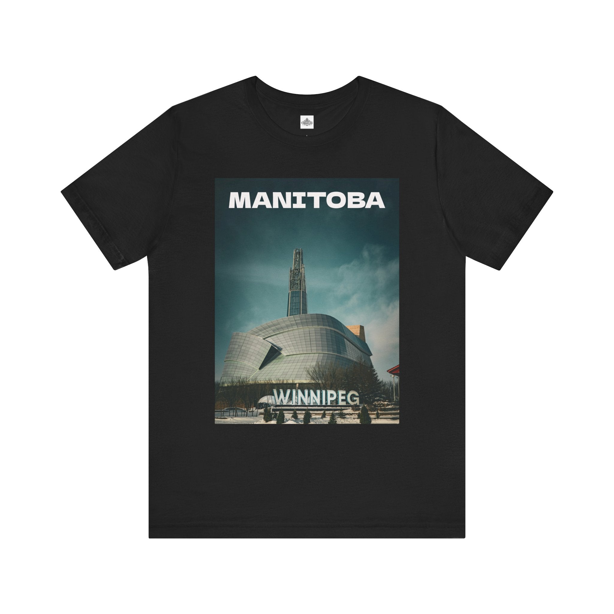 Vintage Manitoba Cityscape Graphic Tee