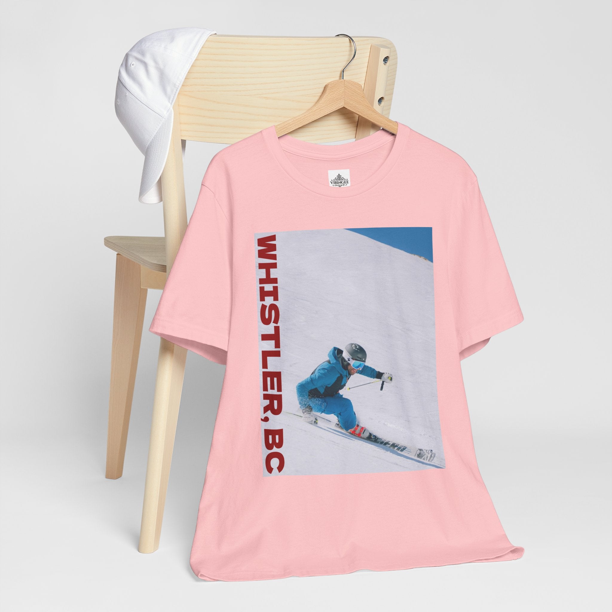Viringee Whistler Skiing Graphic Tee