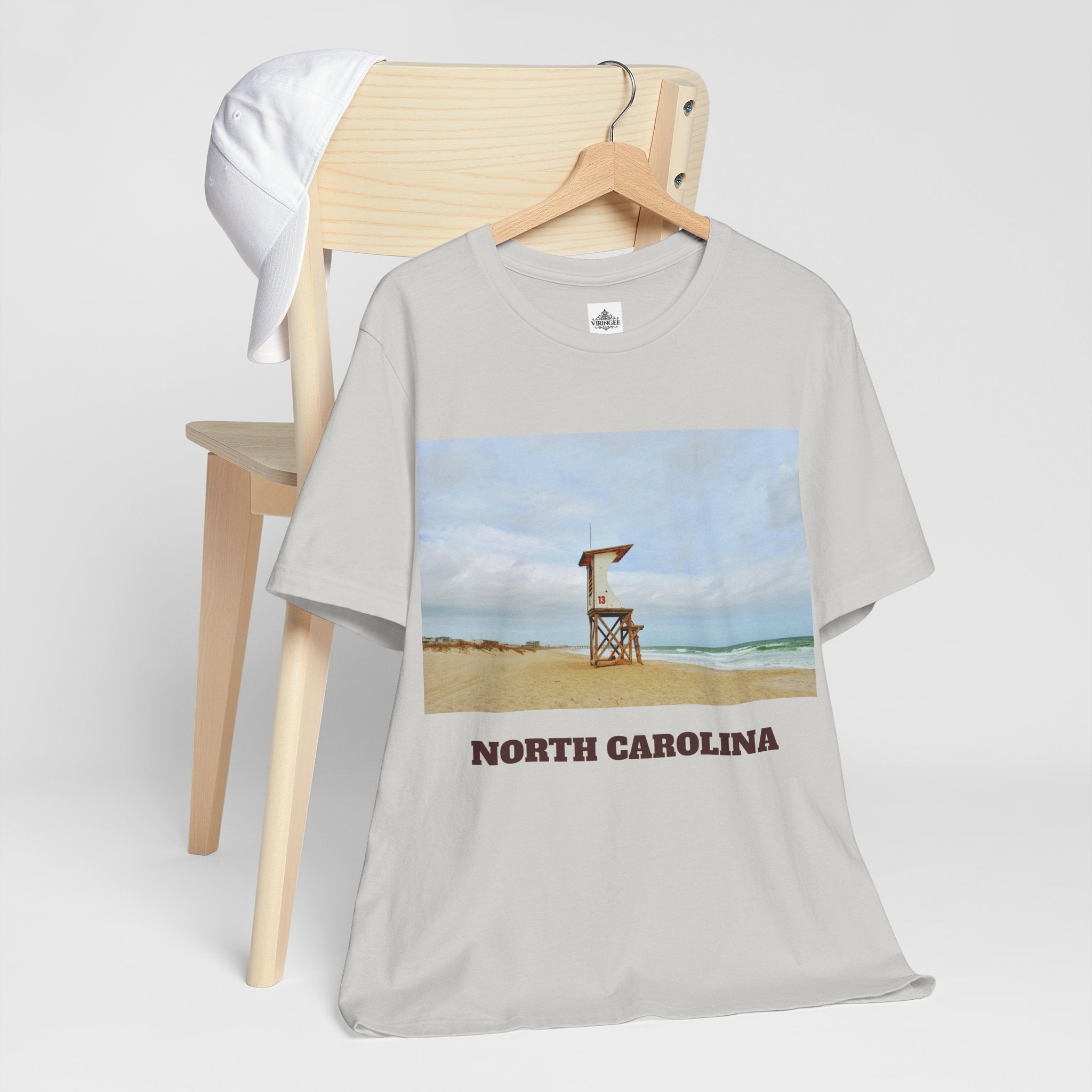 Viringee North Carolina Beach Life Unisex T-Shirt