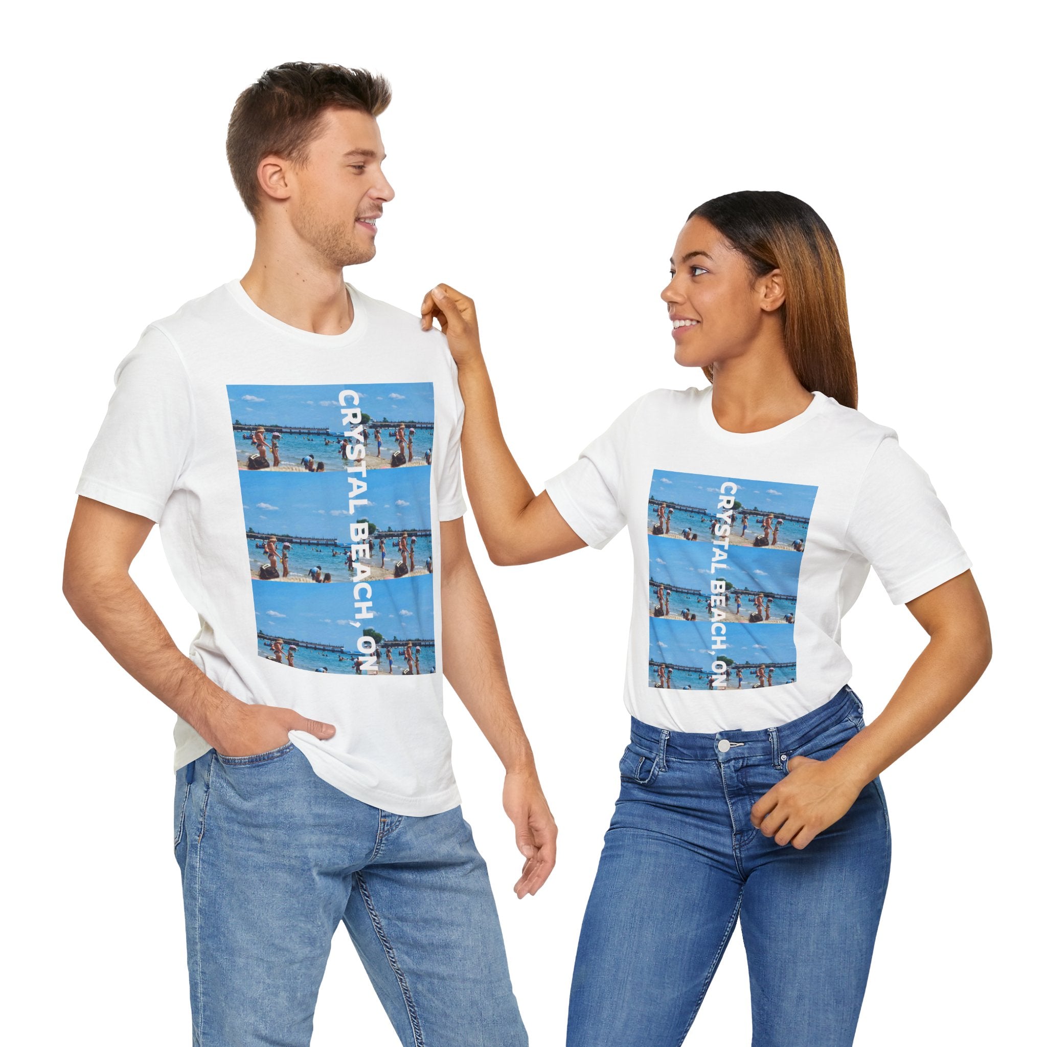 Viringee unisex Crystal Beach graphic tee Ontario