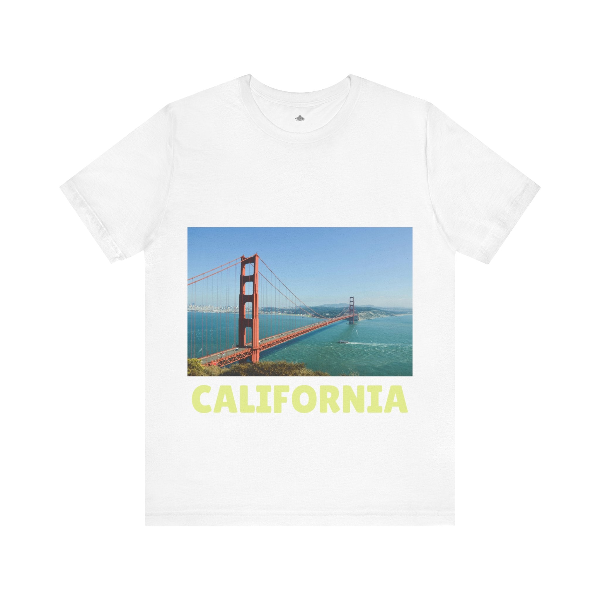 Viringee California Golden Gate Bridge Graphic T-shirt