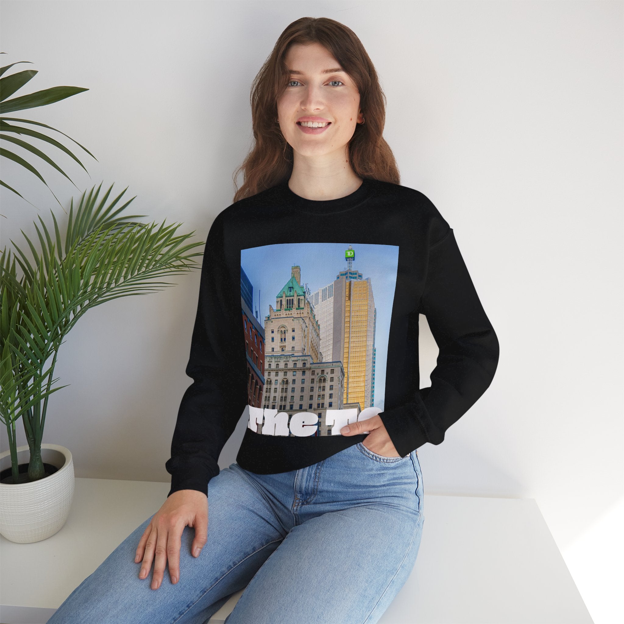 Viringee TO Skyline Unisex Crewneck Sweatshirt