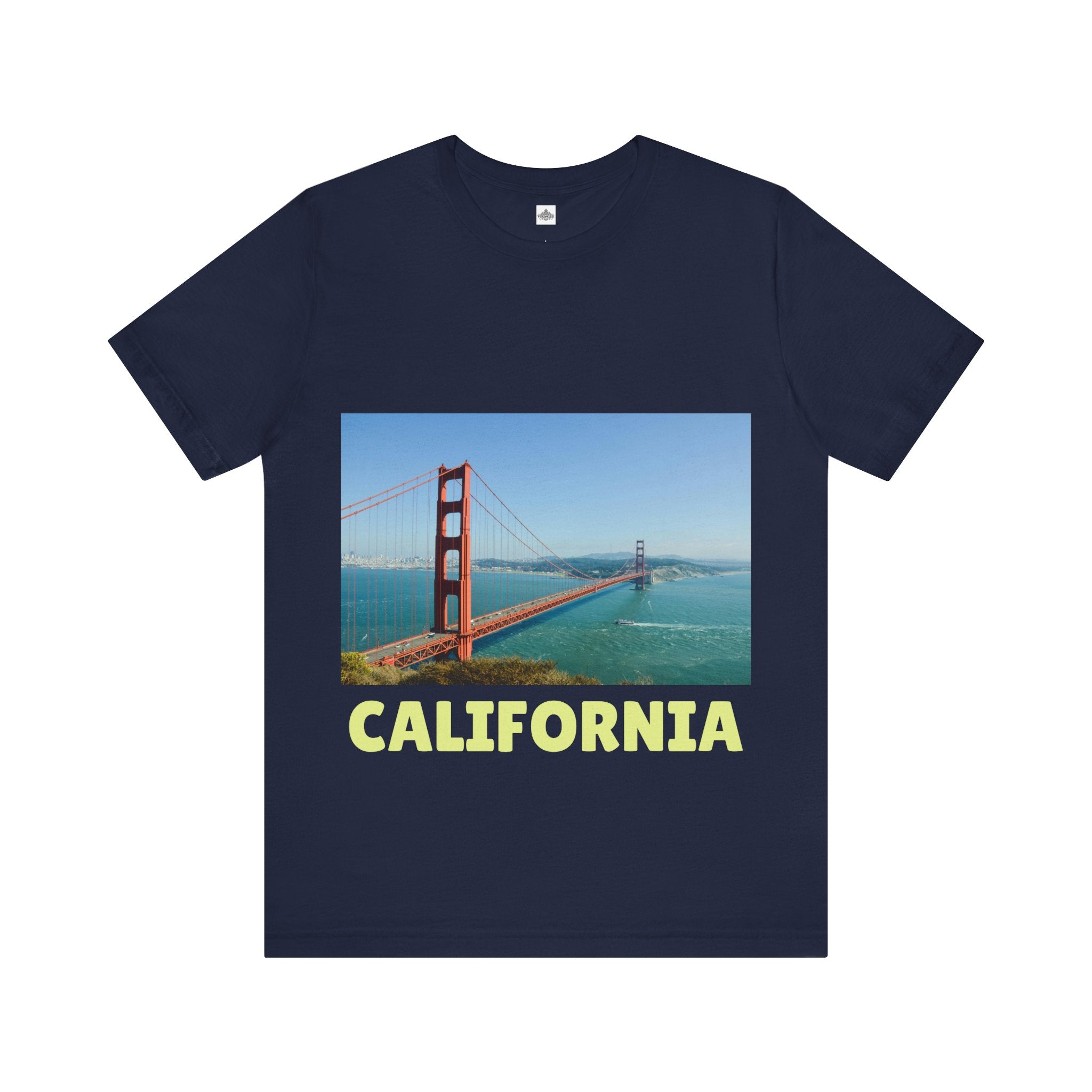 Viringee California Golden Gate Bridge Graphic T-shirt