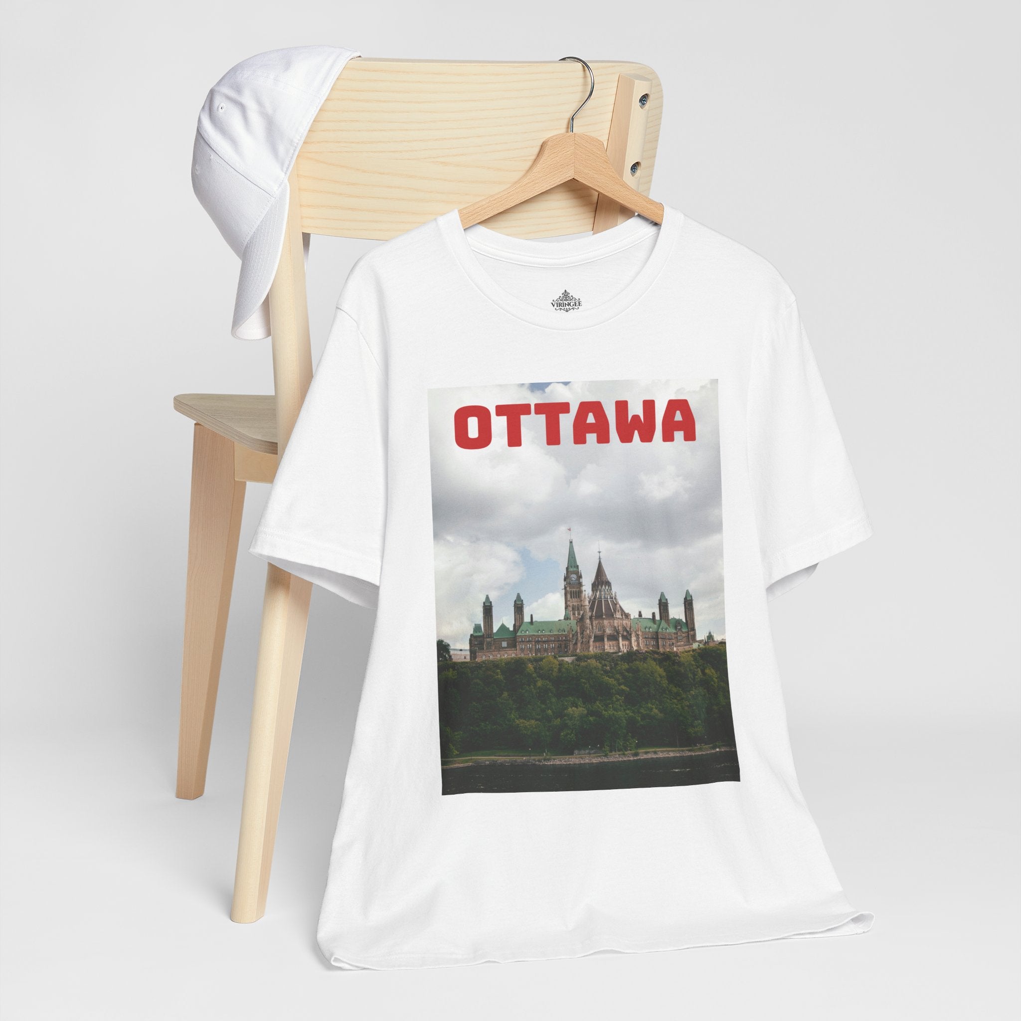 Viringee Ottawa graphic T-shirt, unisex short sleeve