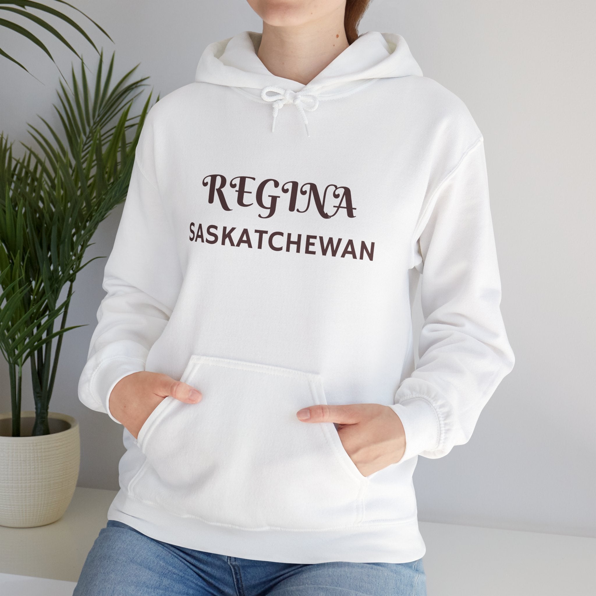 Viringee Regina Saskatchewan Unisex Heavy Blend Hoodie