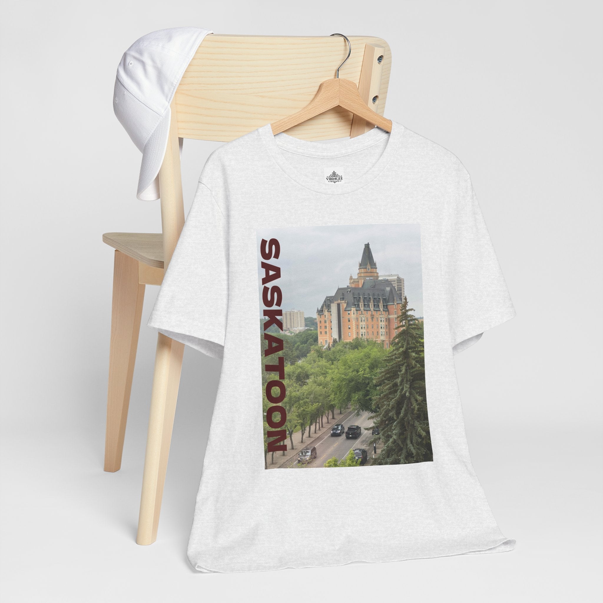 Viringee Saskatoon Unisex Cityscape Tee