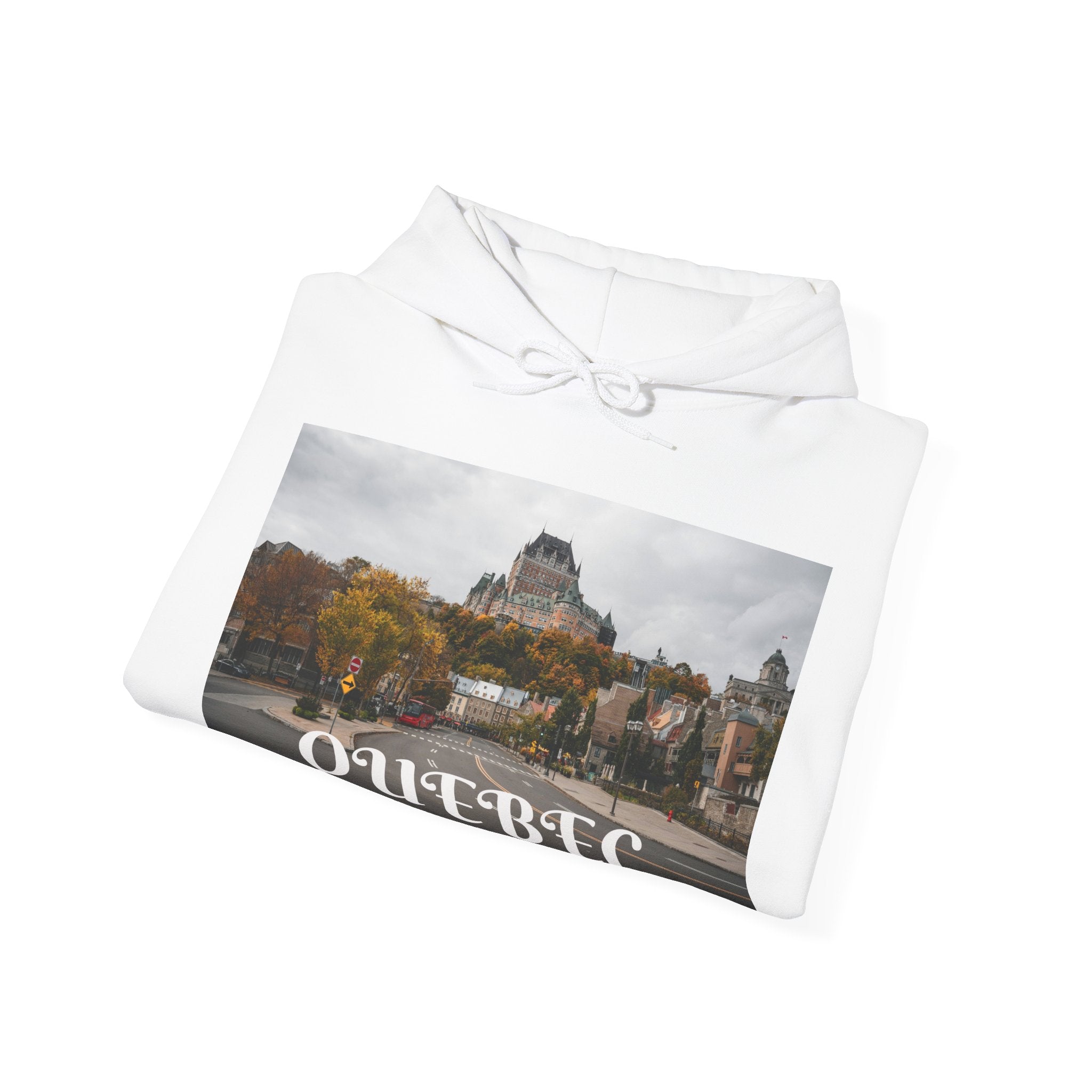 Viringee Quebec Architecture Unisex Hoodie / Hoodie Unisexe Viringee Architecture du Québec