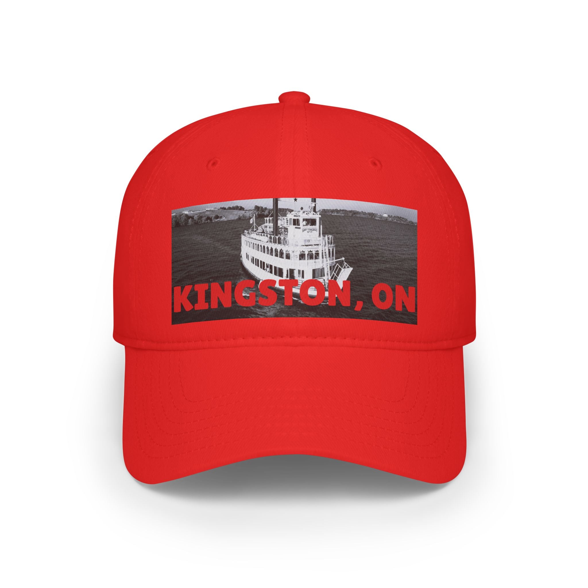 Adjustable Kingston ON low profile cap with printed graphic