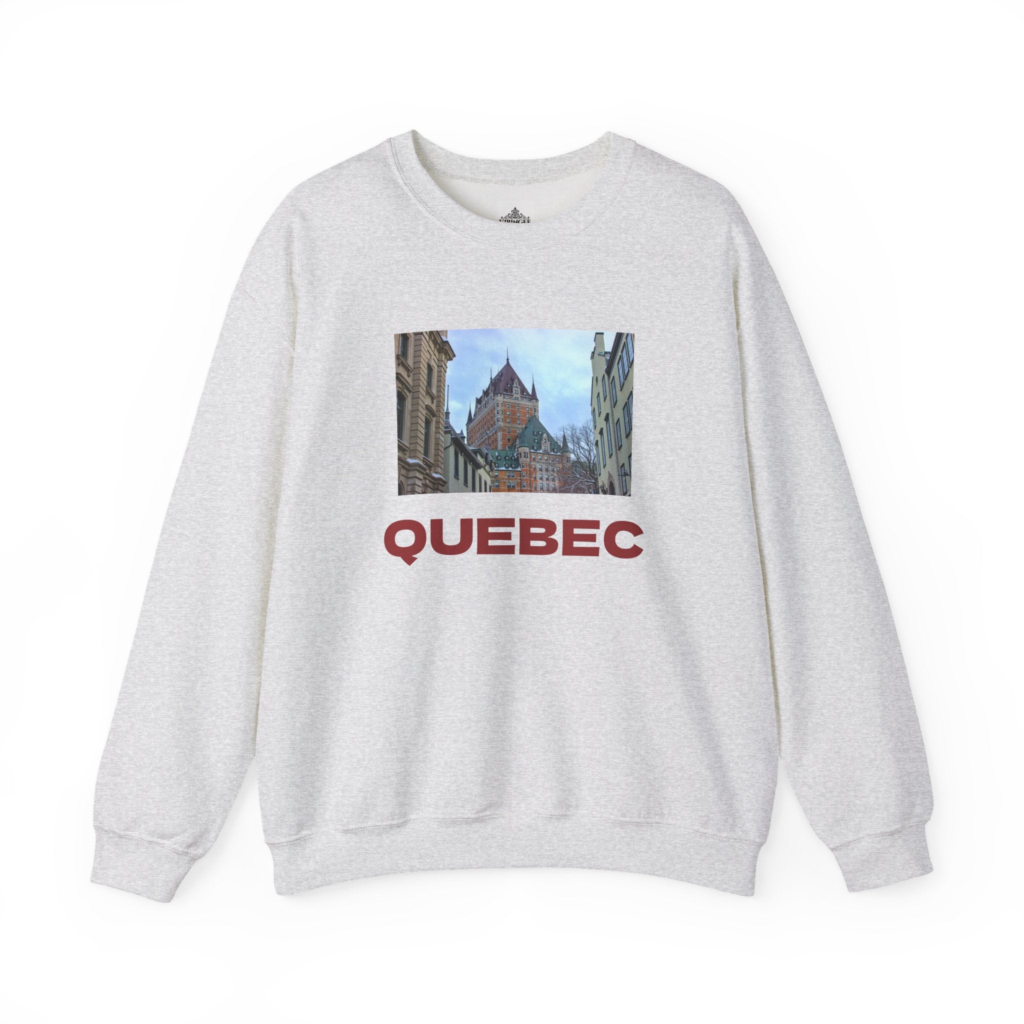 Viringee Quebec Vintage Crewneck Unisex Sweatshirt