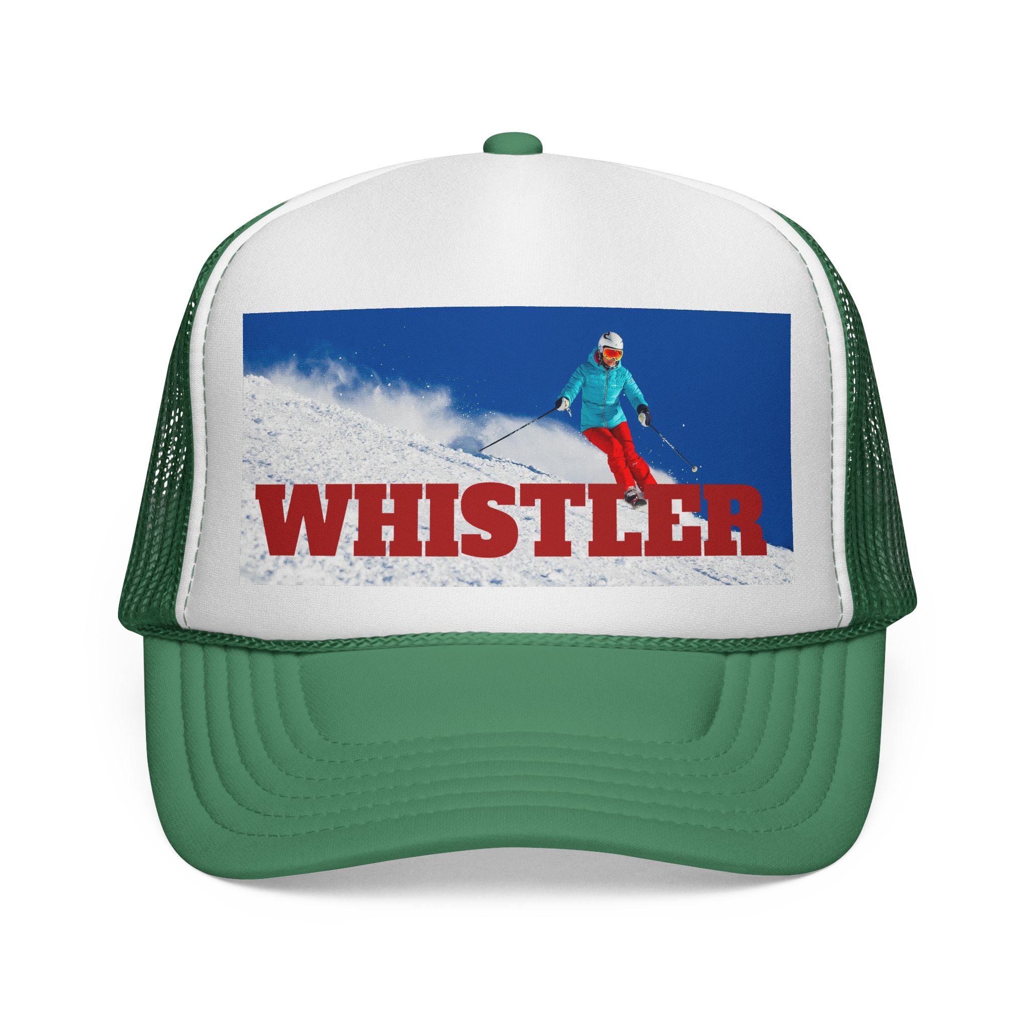 Unisex Whistler trucker cap, breathable mesh back