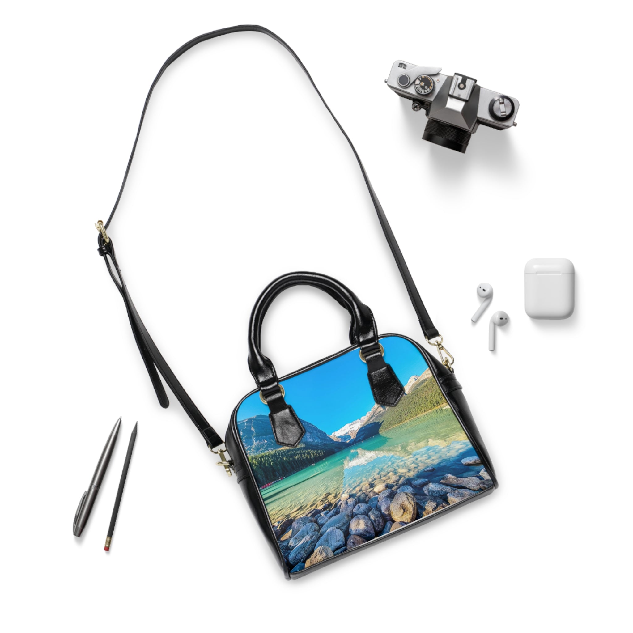 Viringee Serene Lake Louise Shoulder Handbag