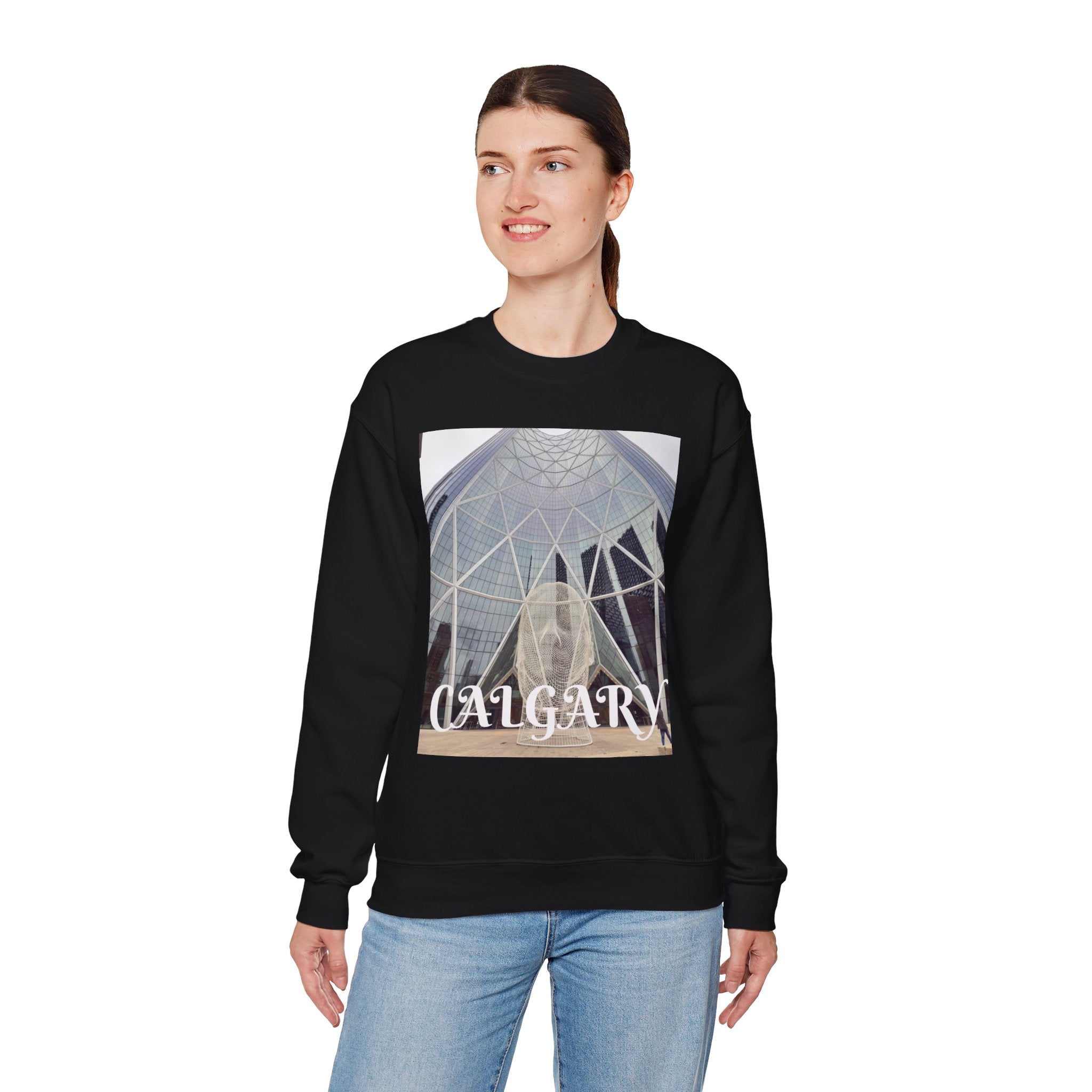 Viringee Calgary Graphic Crewneck Sweatshirt