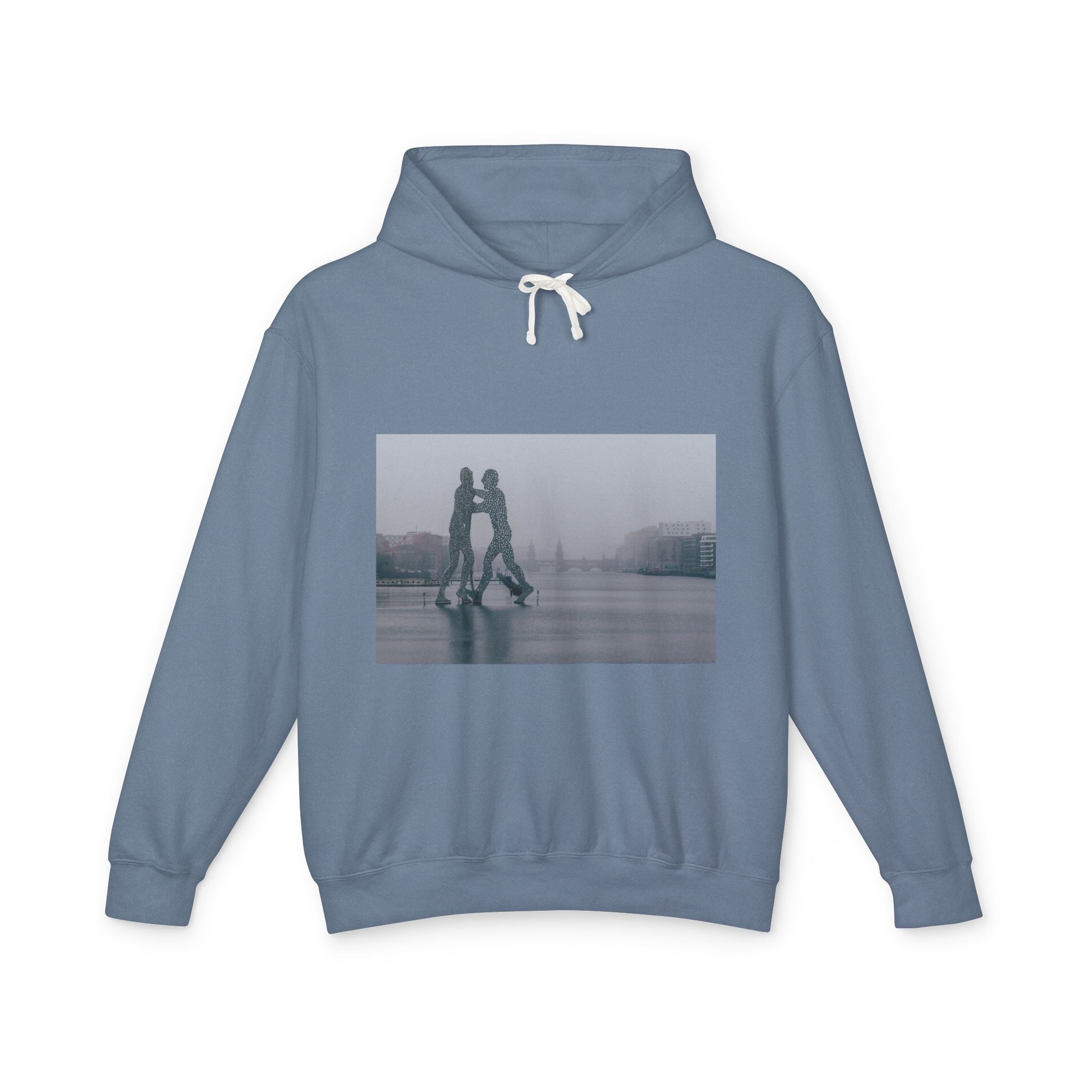 Viringee Molecule Man Unisex Lightweight Hooded Sweatshirt