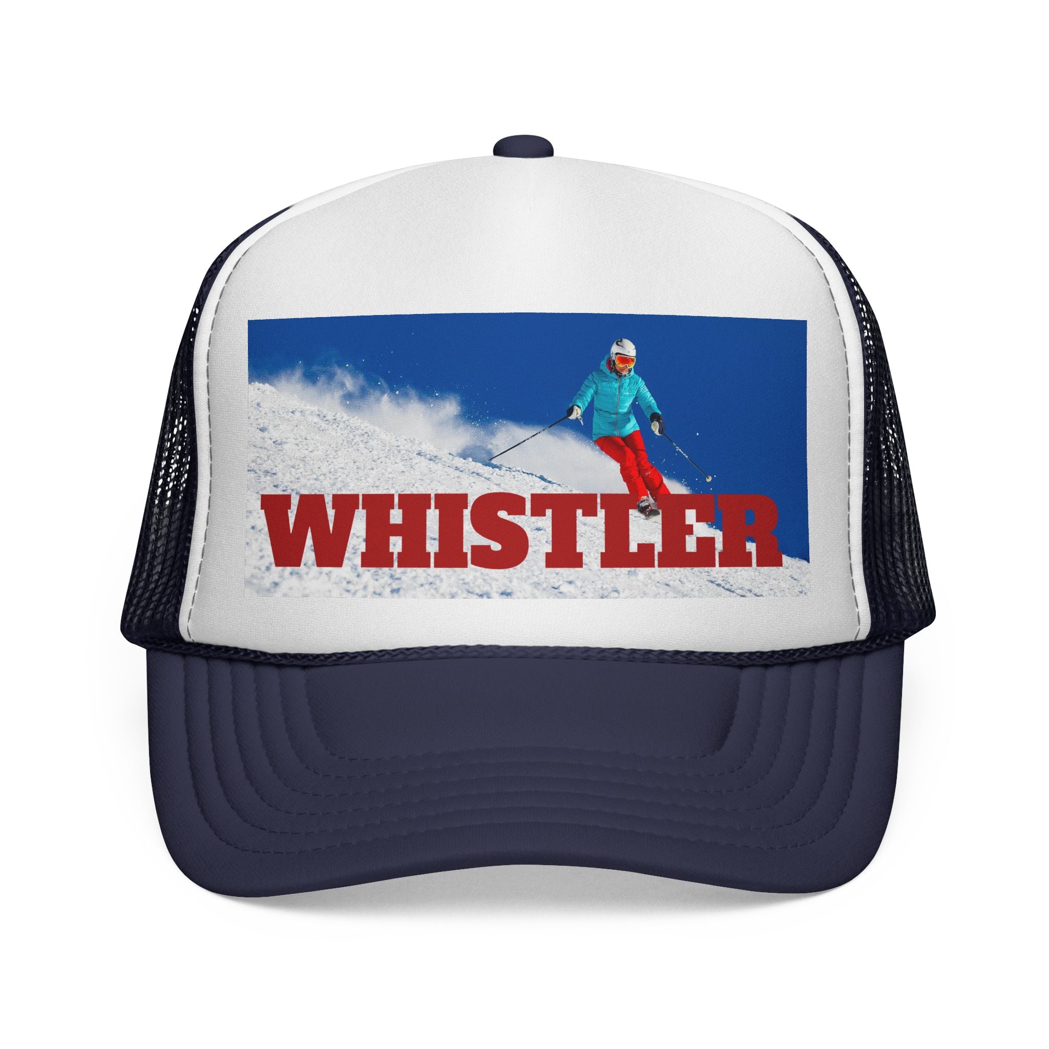 Unisex Whistler trucker cap, breathable mesh back
