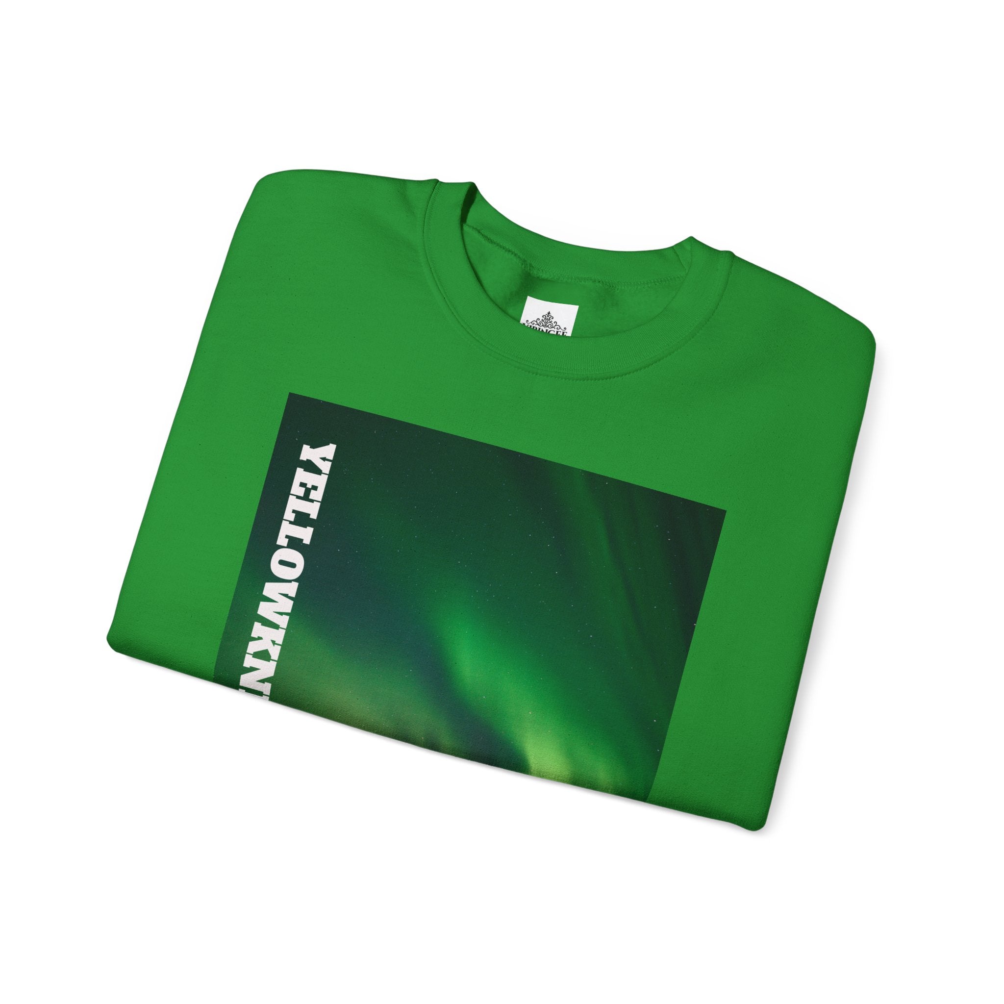 Viringee Yellowknife, NWT Lights Crewneck Sweatshirt
