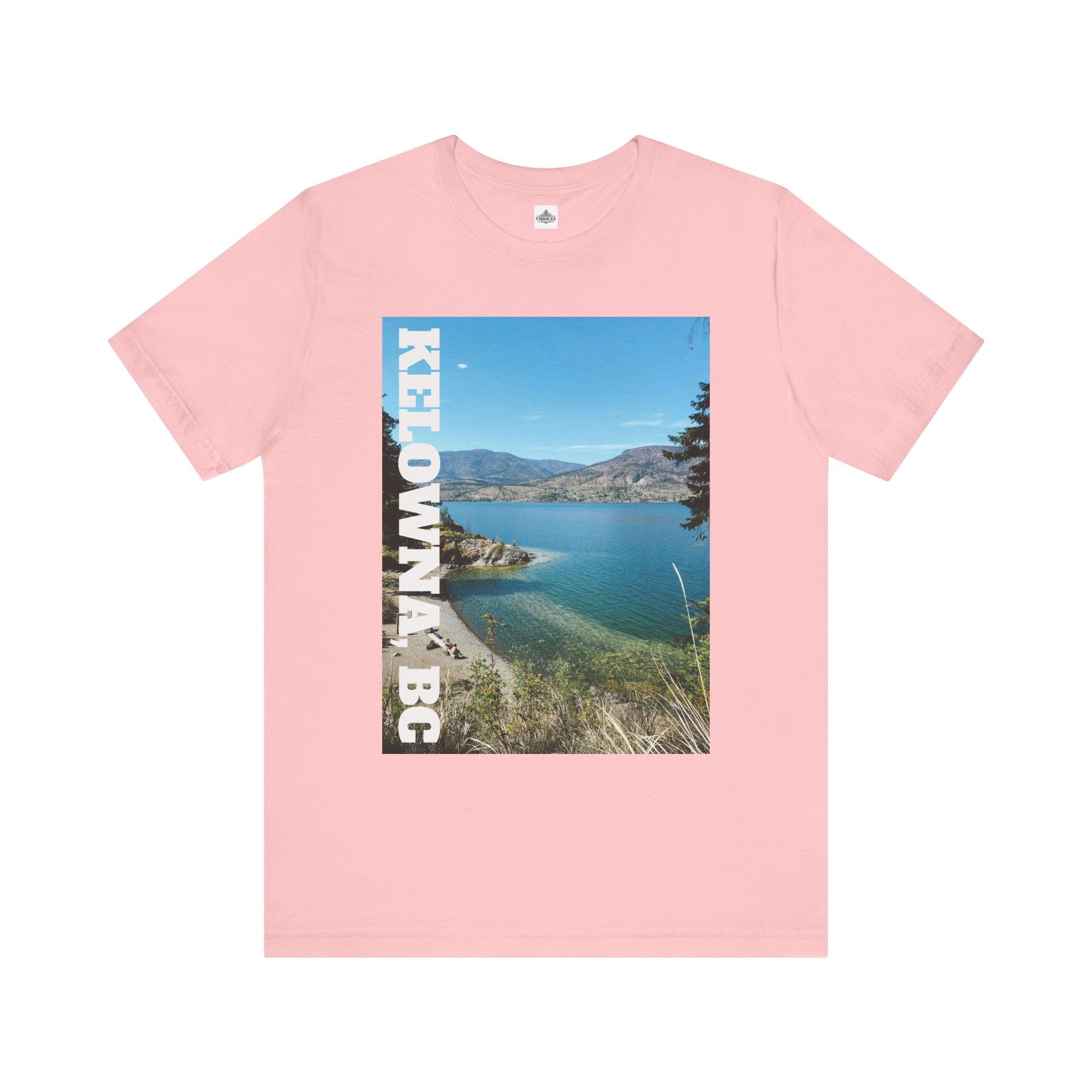 Viringee Kelowna BC scenic T-shirt, unisex short sleeve