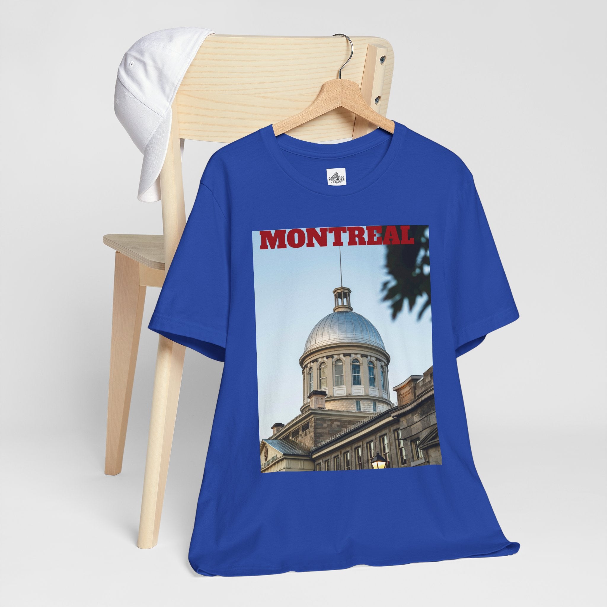 Unisex Old Montreal vintage T-shirt with city graphic