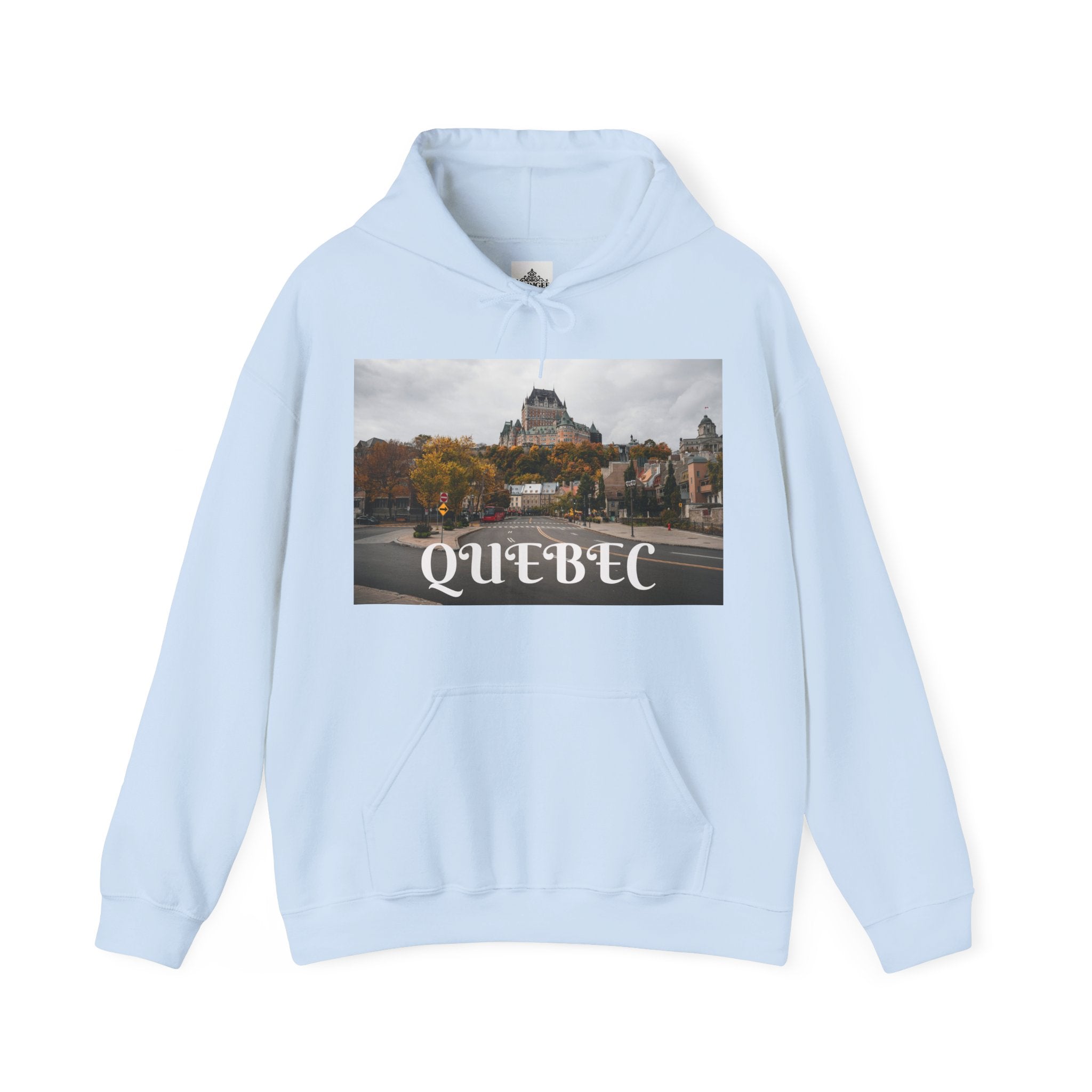 Viringee Quebec Architecture Unisex Hoodie / Hoodie Unisexe Viringee Architecture du Québec