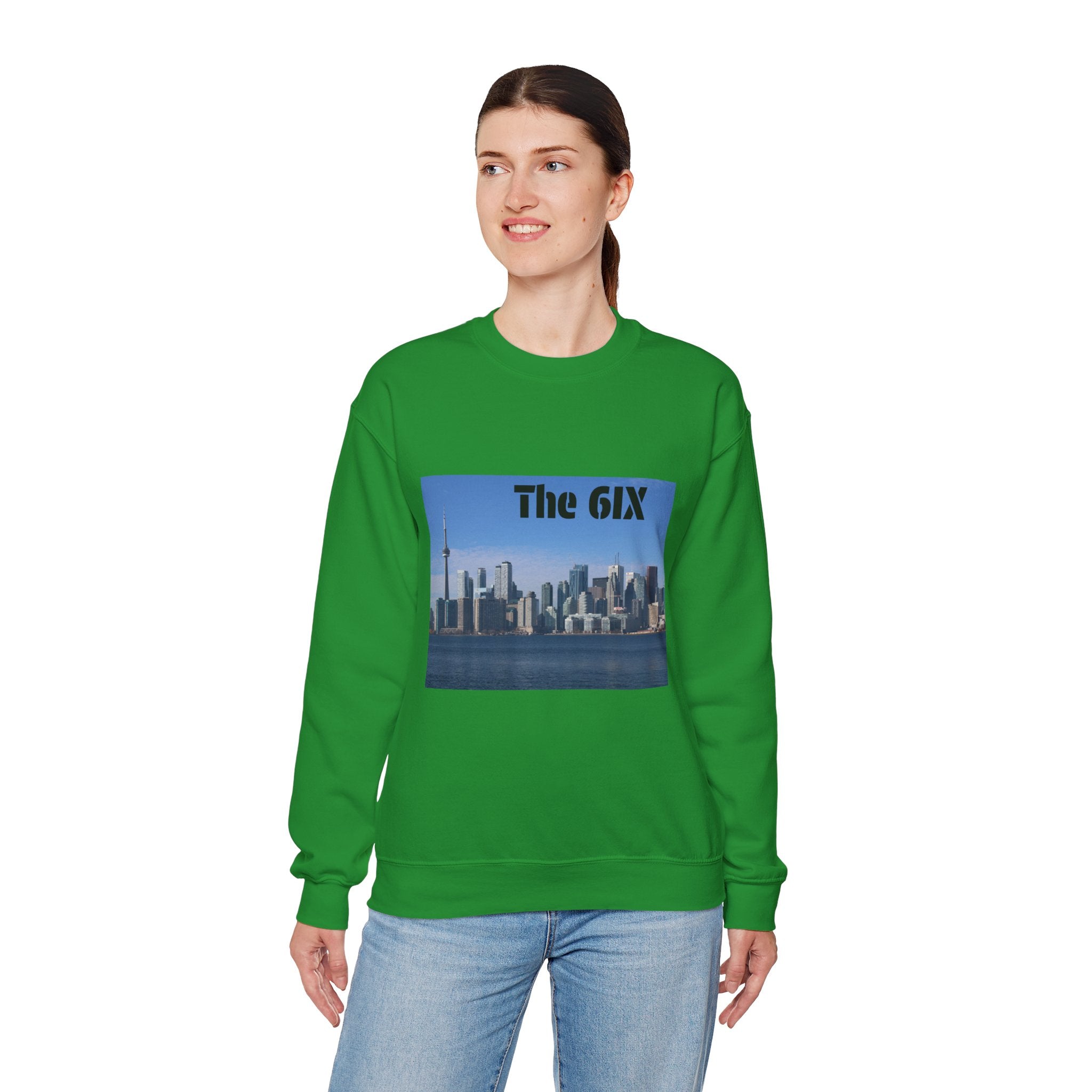 Viringee Toronto Skyline Unisex Crewneck Sweatshirt