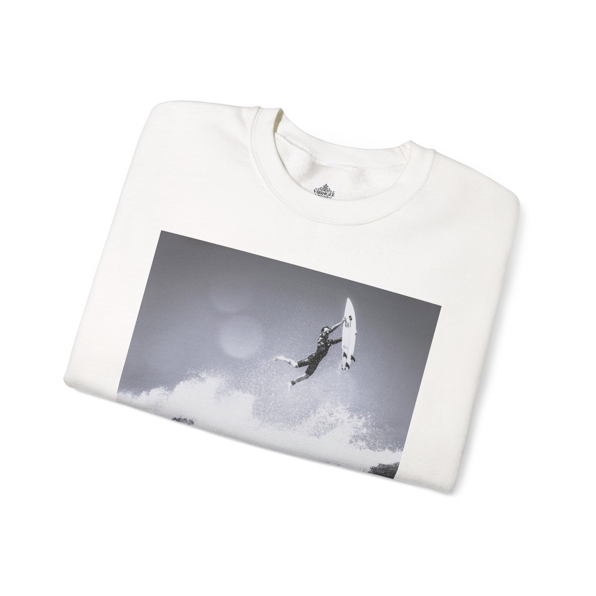 Viringee Vancouver Surf Crewneck Unisex Sweatshirt