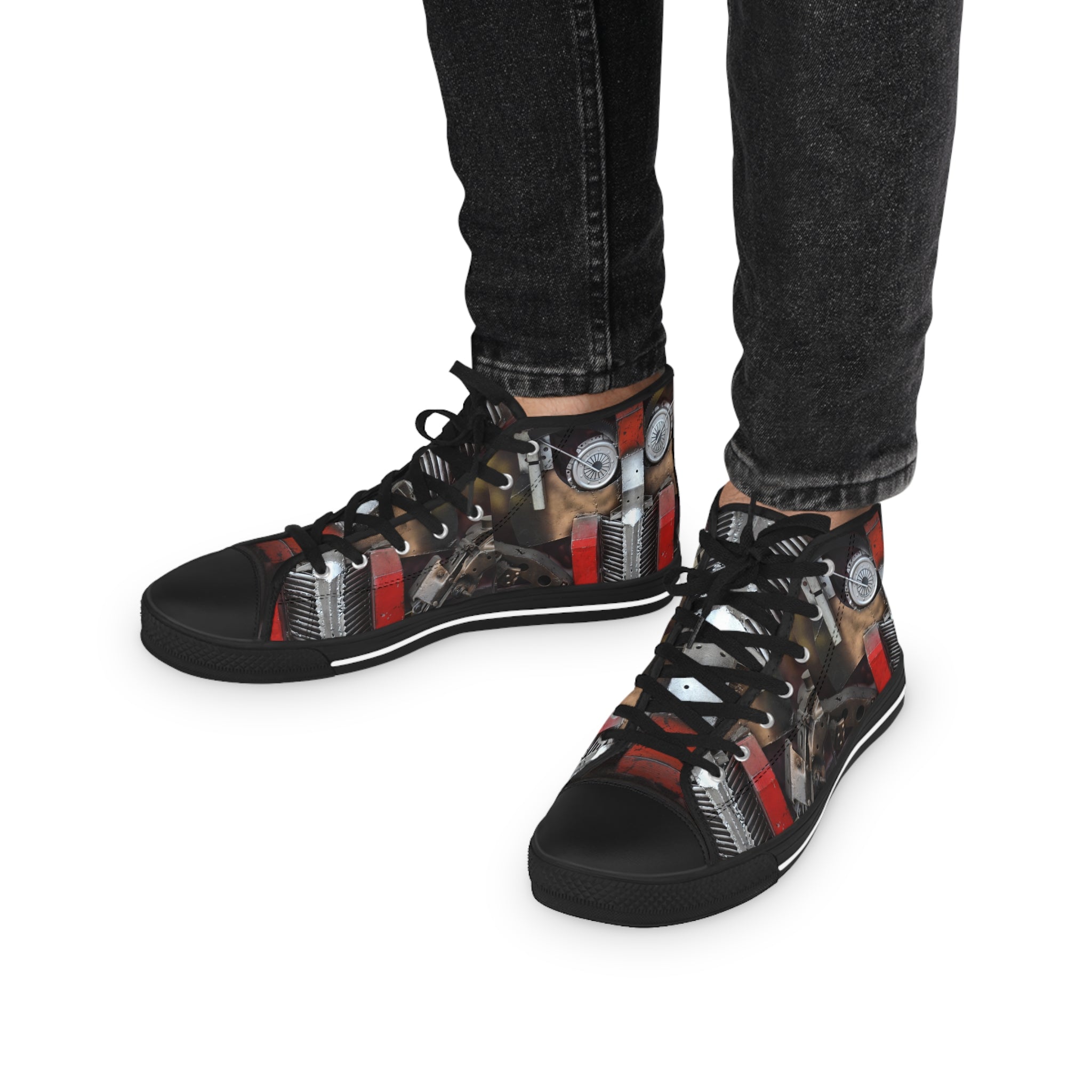 Viringee Gearcore High Top Sneakers for Men
