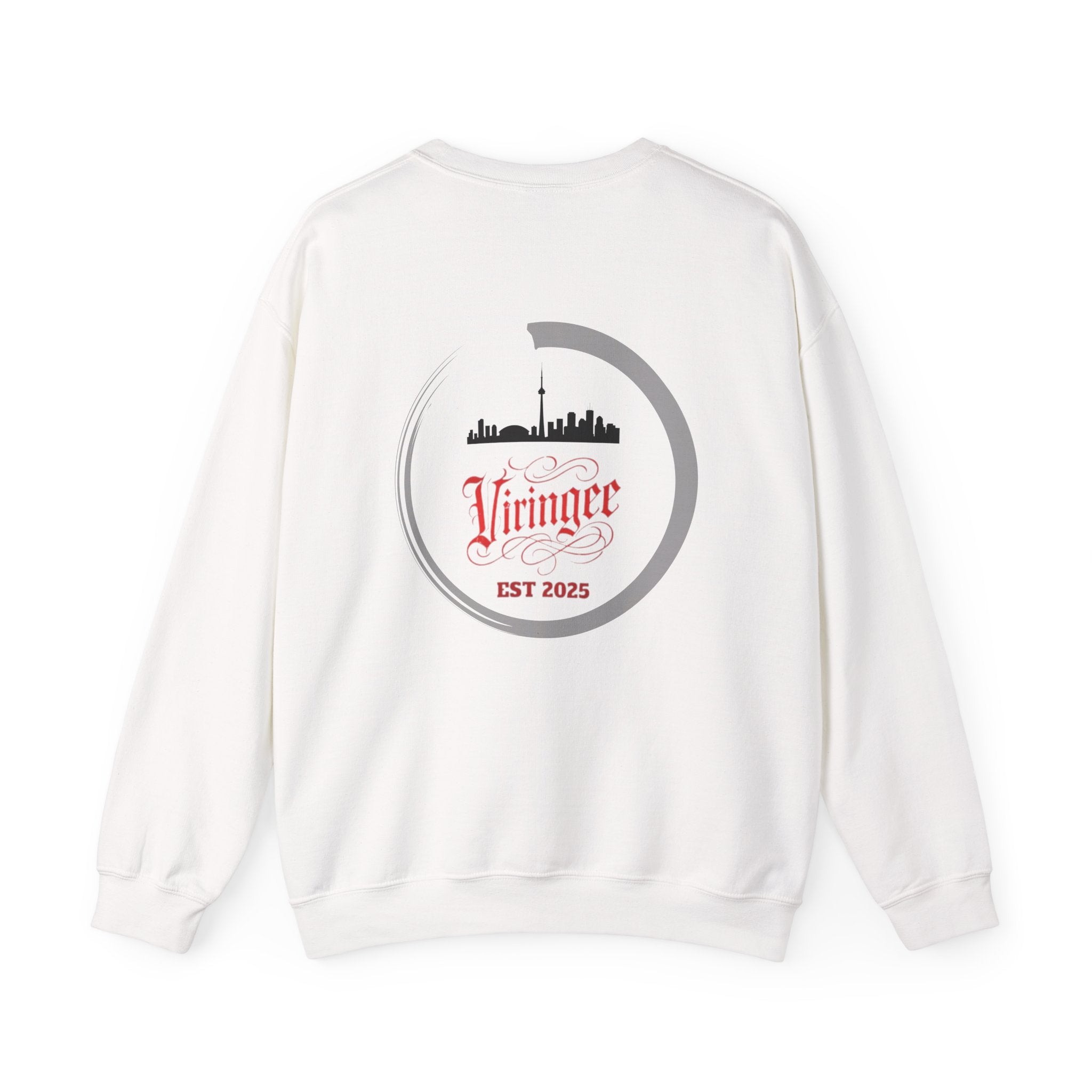 Viringee Toronto Travel Inspiration Crewneck Unisex Hoodie