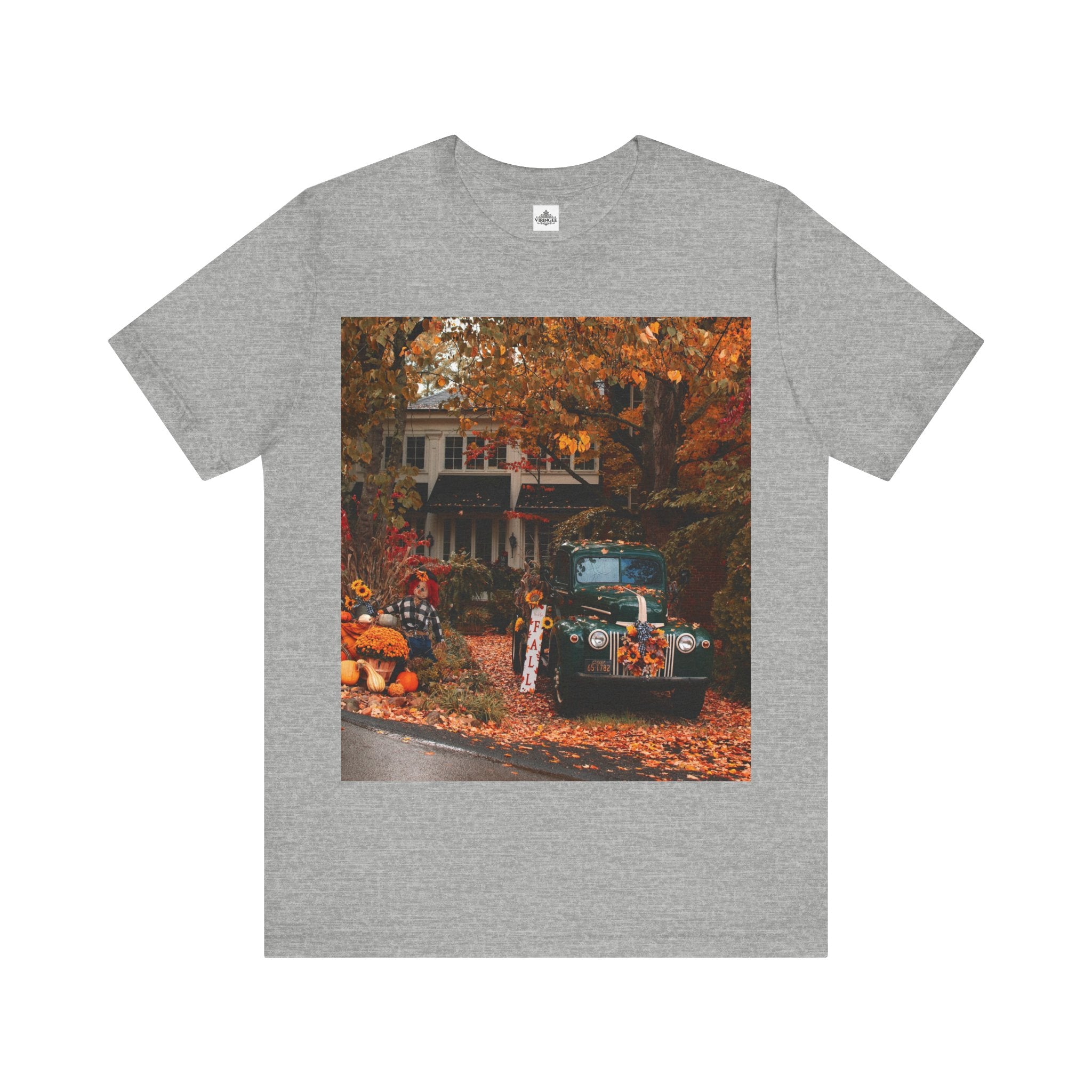 Viringee Autumn Vibes Unisex Jersey T Shirt
