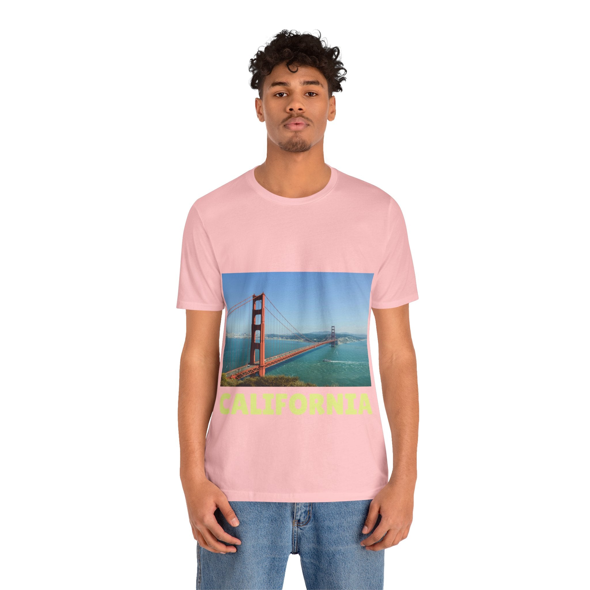 Viringee California Golden Gate Bridge Graphic T-shirt