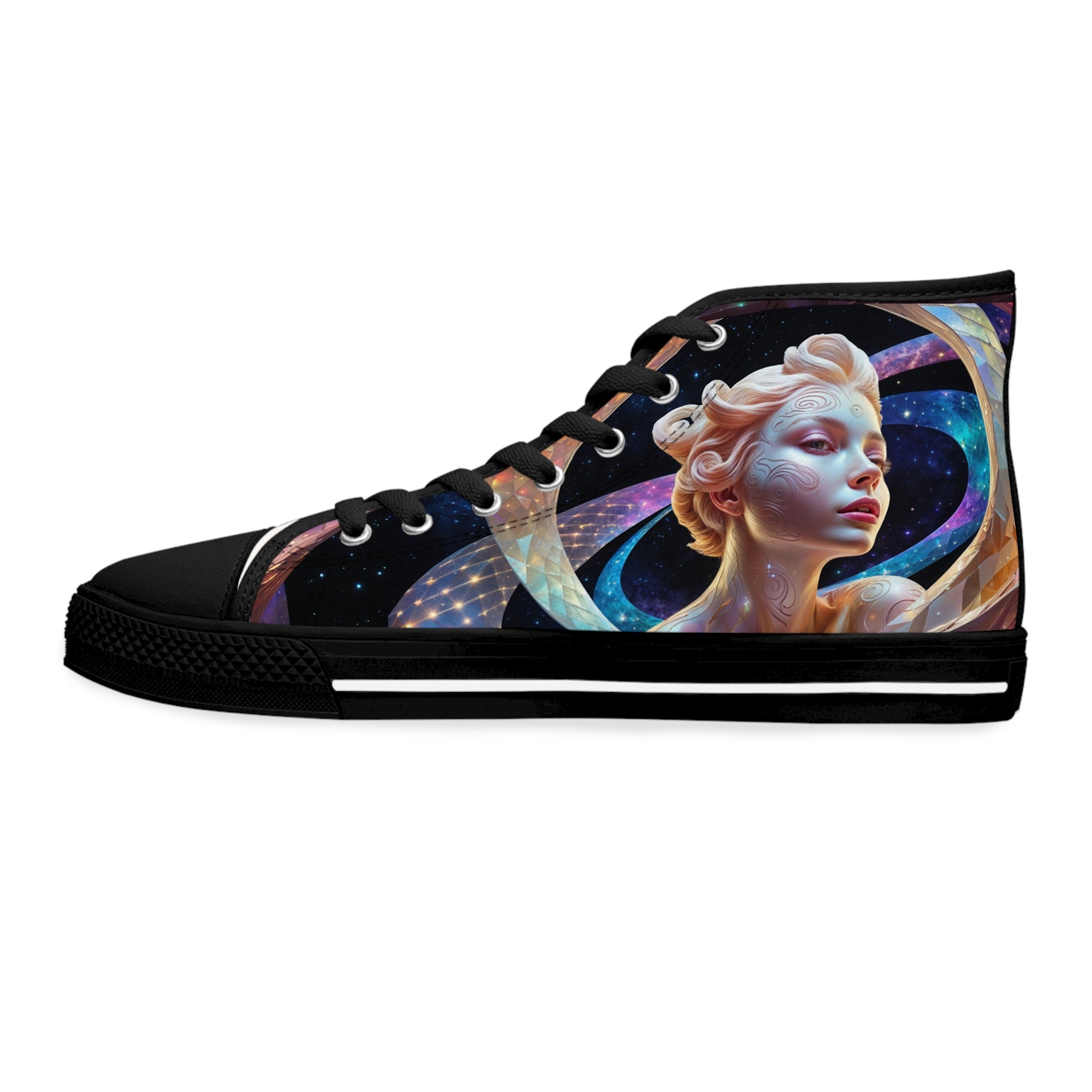 Viringee Galactic Dream Women's High Top Sneakers