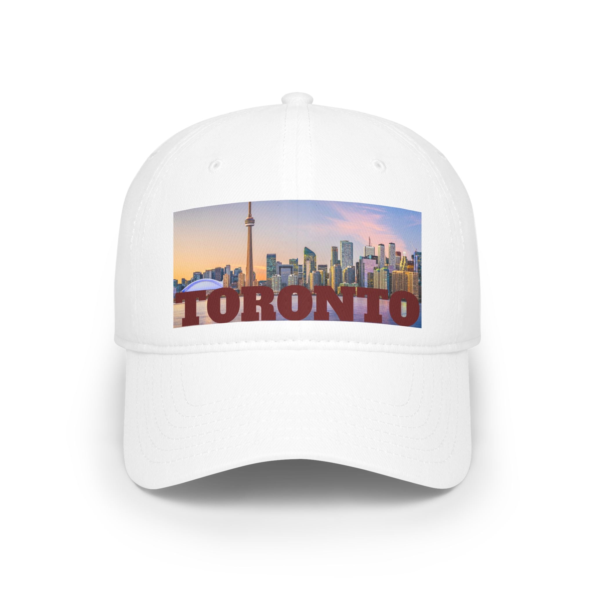 Adjustable low profile Toronto skyline cap